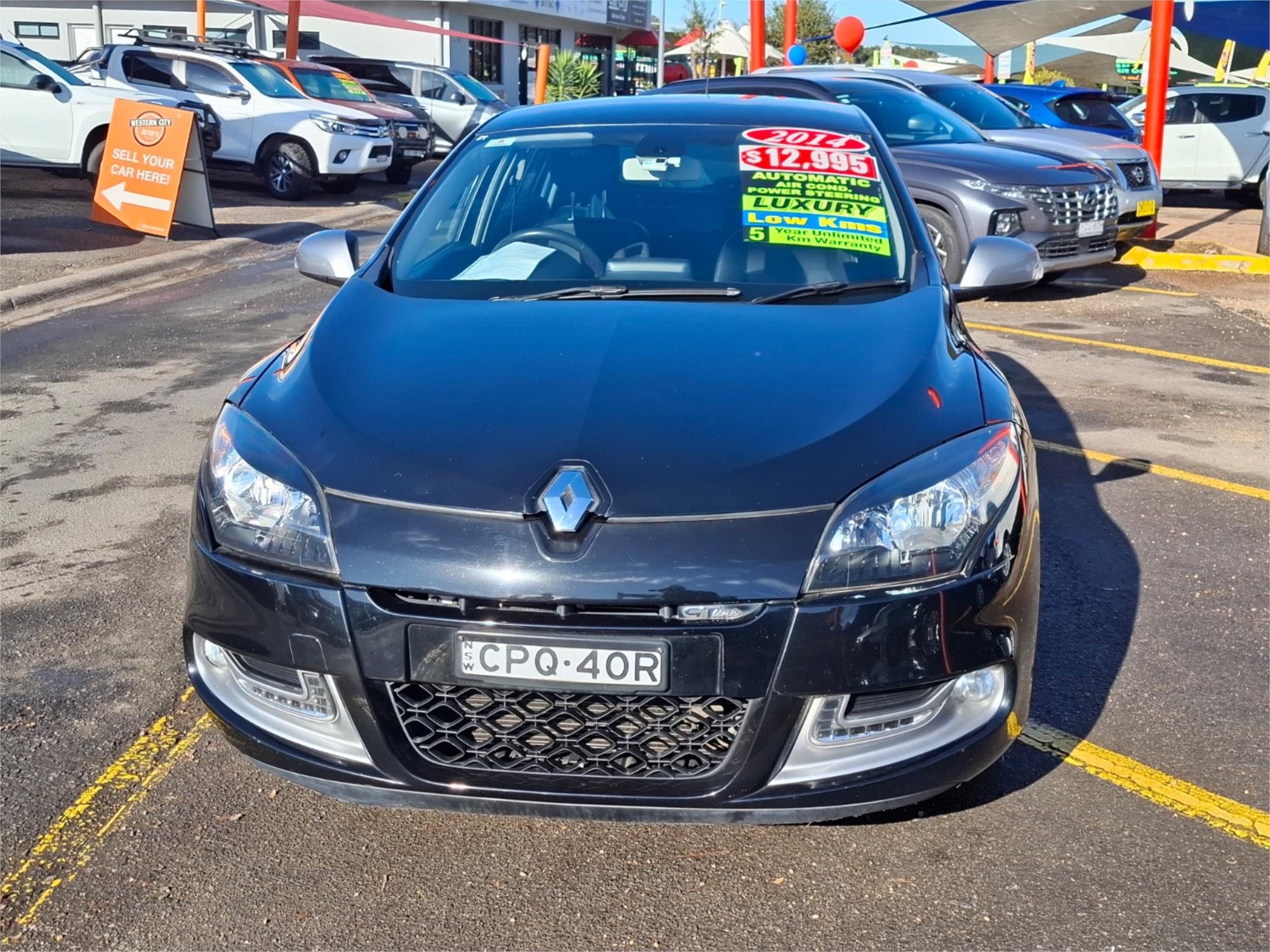 2014 RENAULT MEGANE B95 MY14 GT-LINE 6 SP AUTO DUAL CLUTCH 5D HATCHBACK