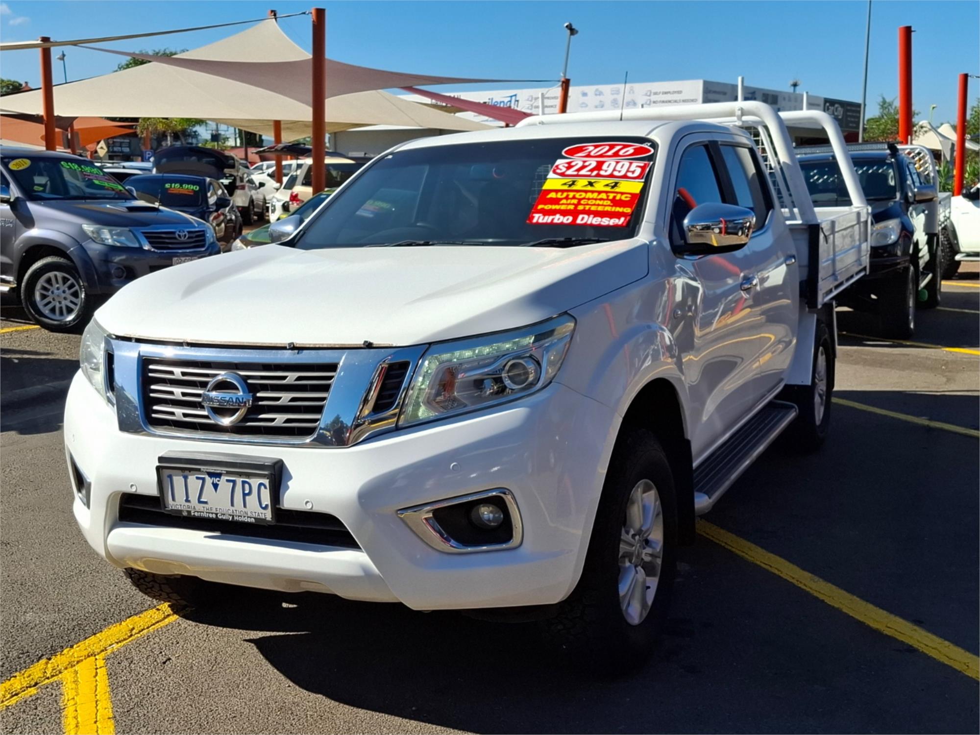 2016 NISSAN NAVARA NP300 D23 ST (4x2) 7 SP AUTOMATIC DUAL CAB UTILITY