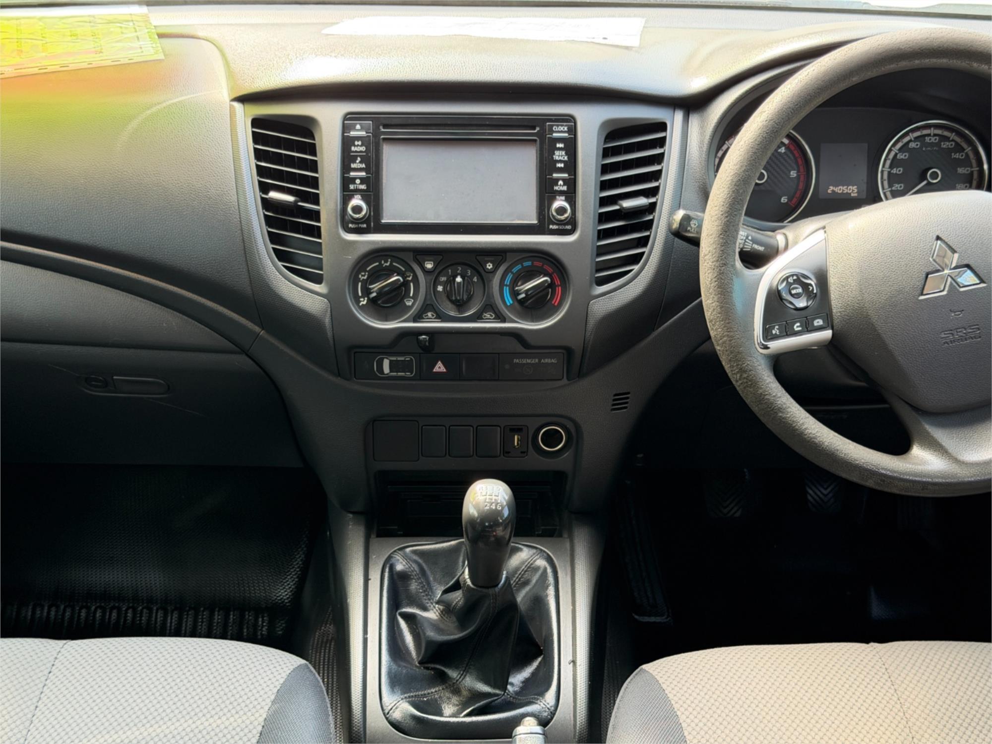 2019 MITSUBISHI TRITON MR MY19 GLX (4x4) 6 SP MANUAL C/CHAS