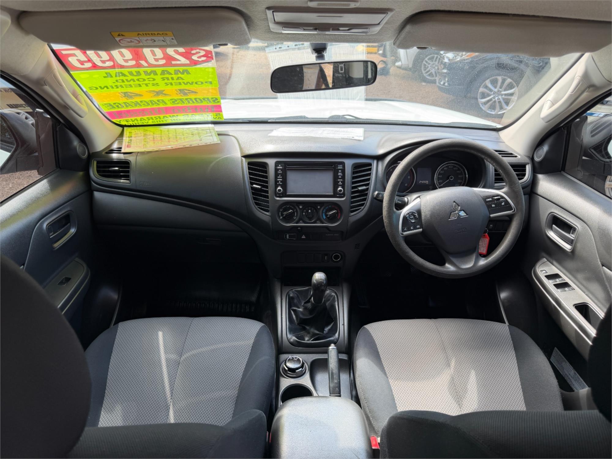 2019 MITSUBISHI TRITON MR MY19 GLX (4x4) 6 SP MANUAL C/CHAS
