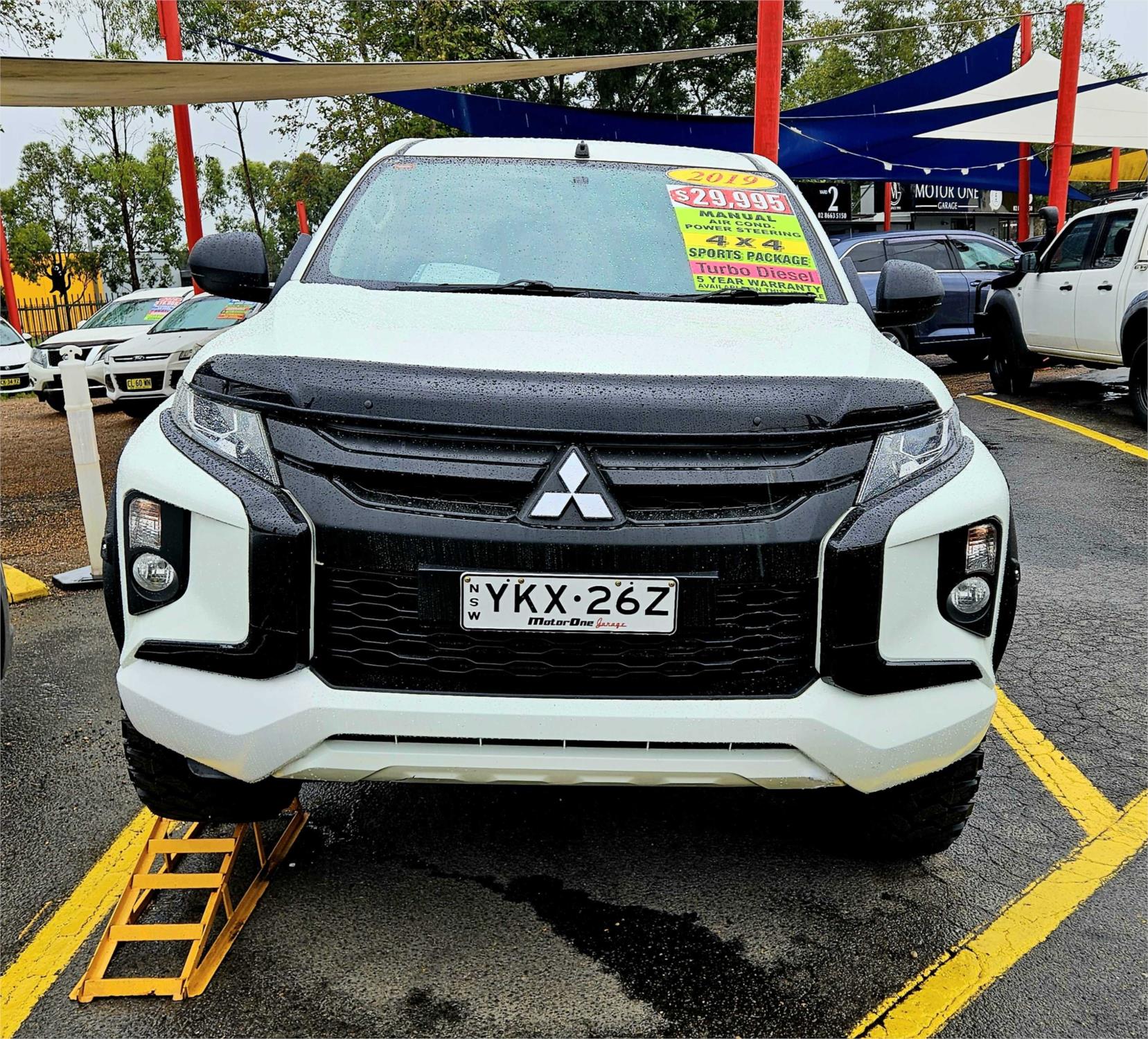 2019 MITSUBISHI TRITON MR MY19 GLX (4x4) 6 SP MANUAL C/CHAS