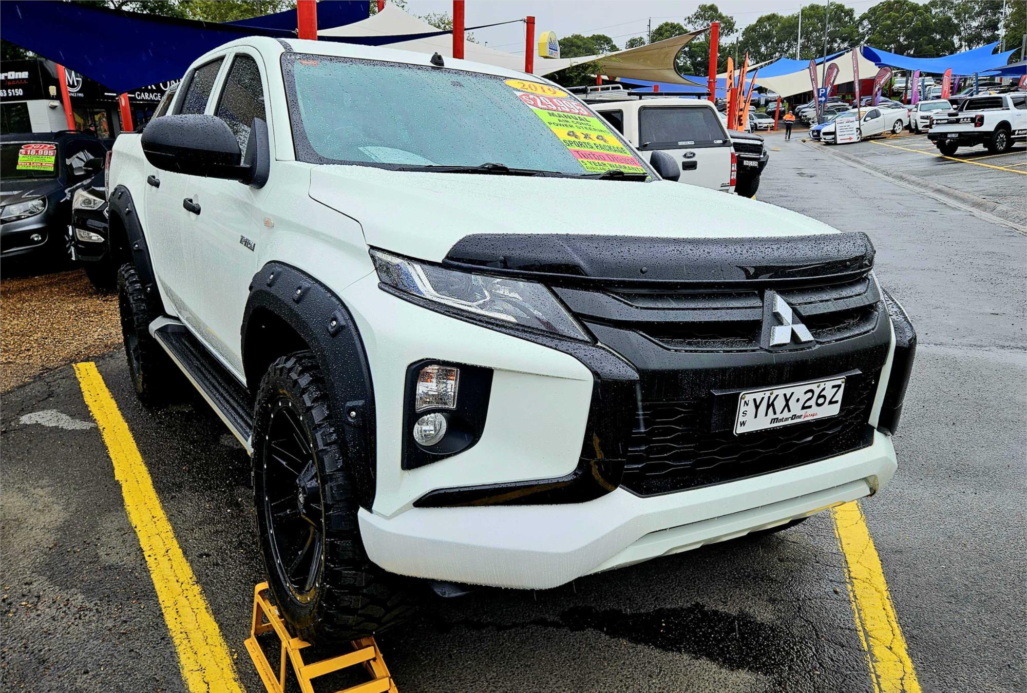 2019 MITSUBISHI TRITON MR MY19 GLX (4x4) 6 SP MANUAL C/CHAS