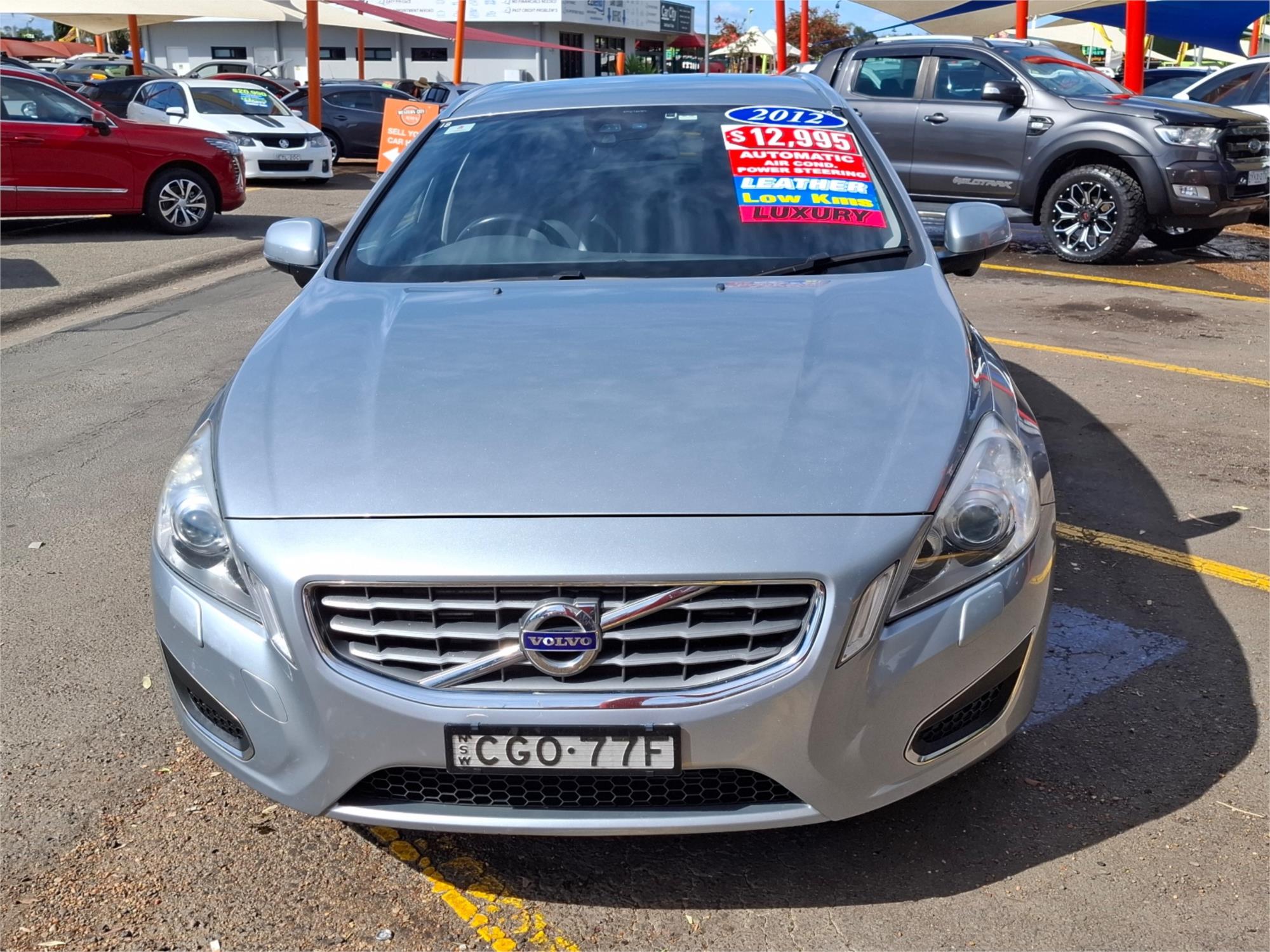 2012 VOLVO V60 F MY12 T5 6 SP AUTOMATIC 4D WAGON