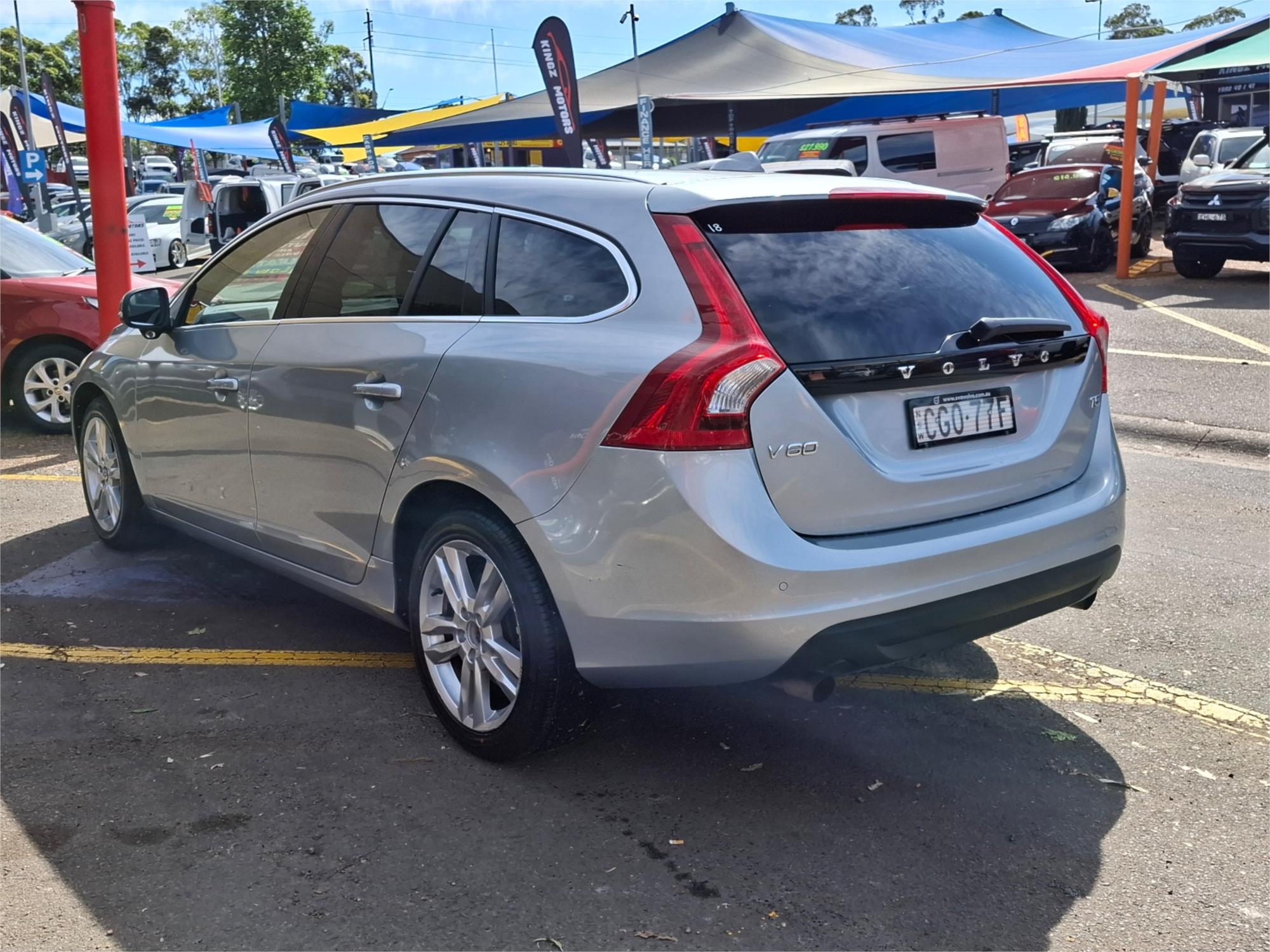 2012 VOLVO V60 F MY12 T5 6 SP AUTOMATIC 4D WAGON