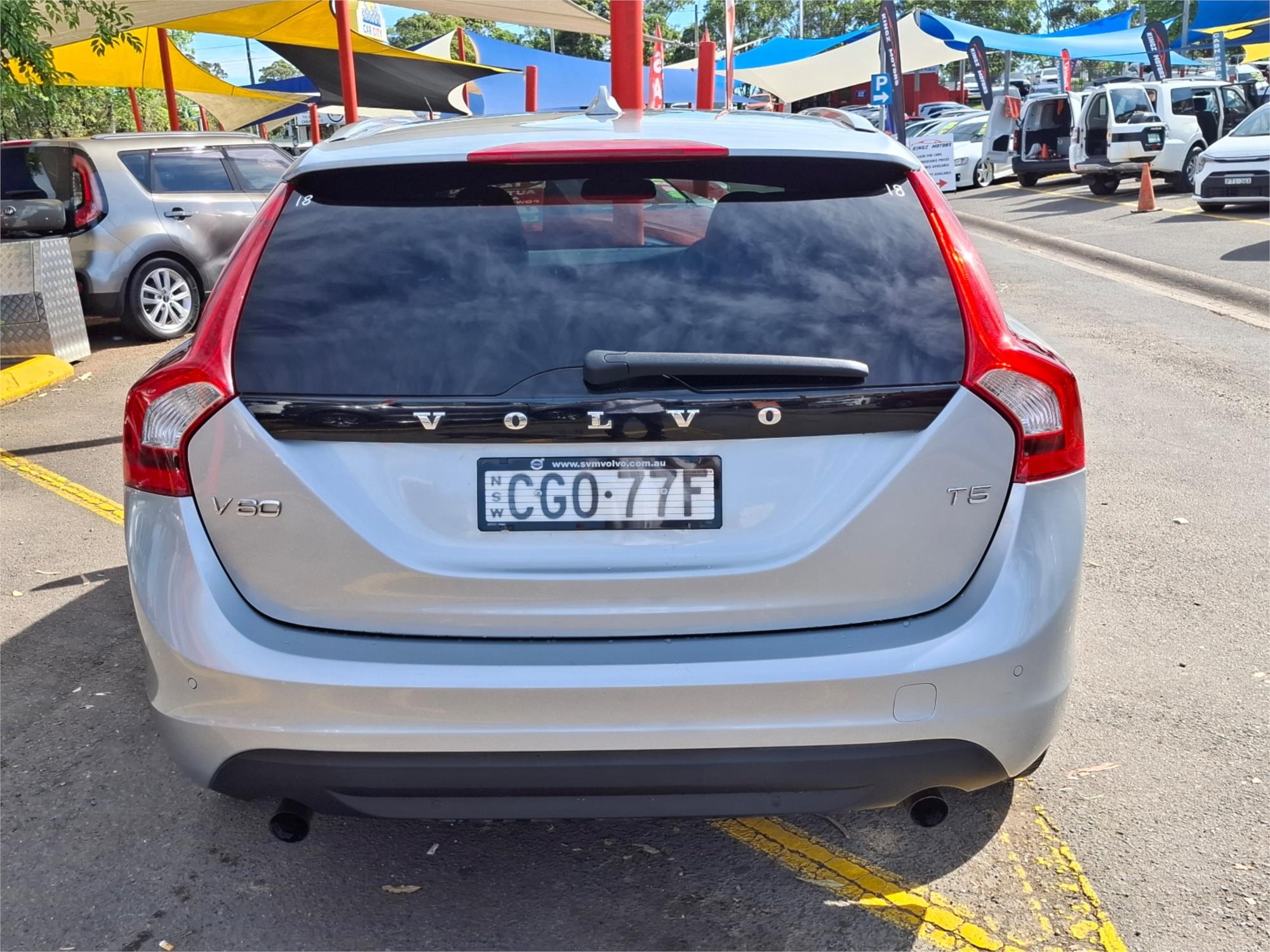 2012 VOLVO V60 F MY12 T5 6 SP AUTOMATIC 4D WAGON