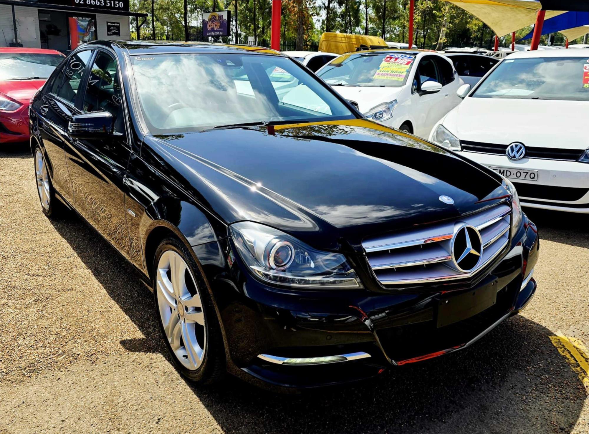 2012 MERCEDES-BENZ C200 W204 MY11 BE EDITION 30 7 SP AUTOMATIC G-TRONIC 4D SEDAN