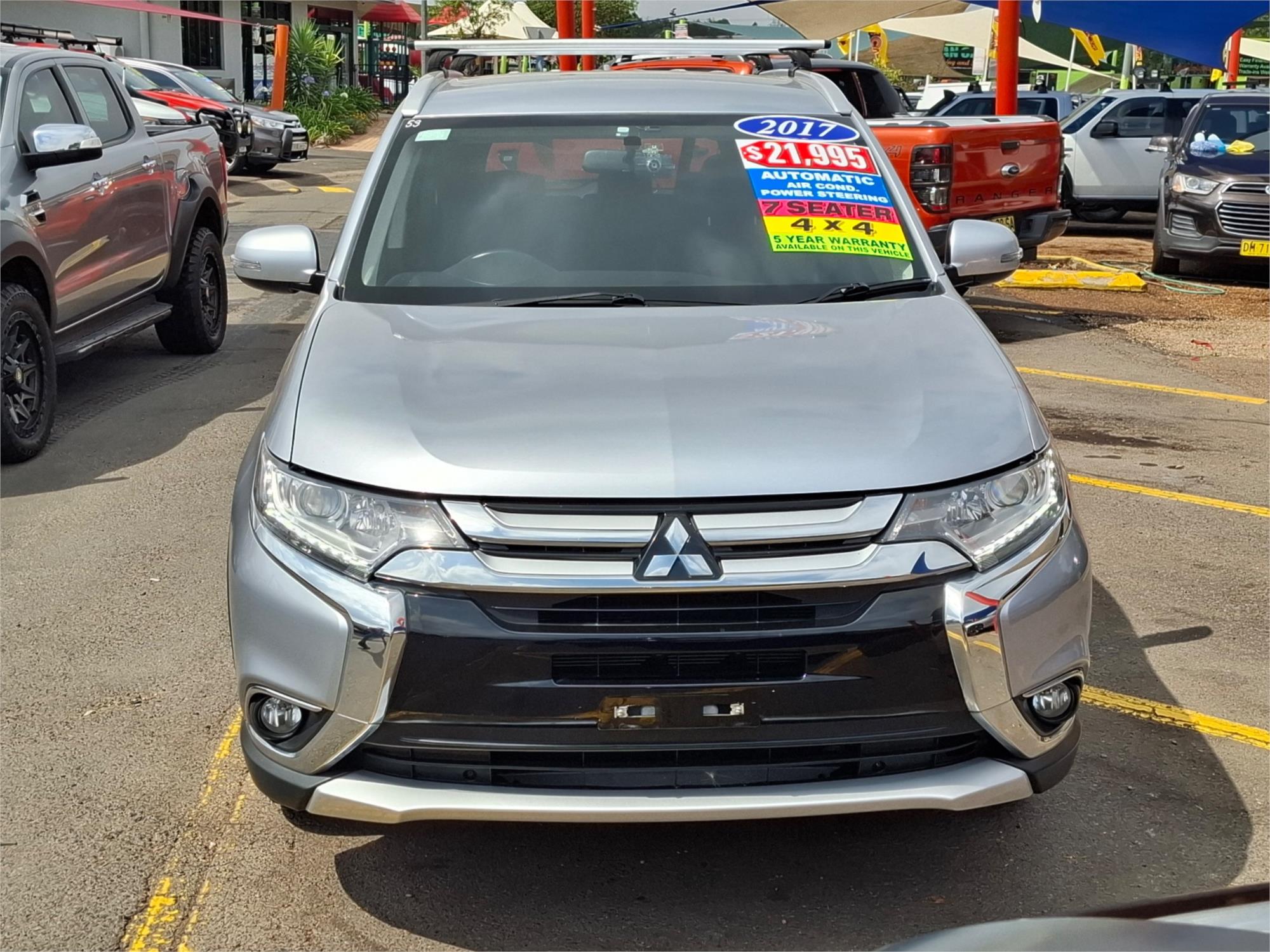 2017 MITSUBISHI OUTLANDER ZK MY17 LS (4x2) CONTINUOUS VARIABLE 4D WAGON