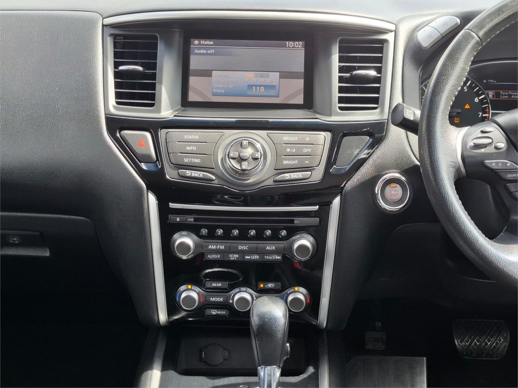 2016 NISSAN PATHFINDER R52 MY15 ST (4x2) CONTINUOUS VARIABLE 4D WAGON