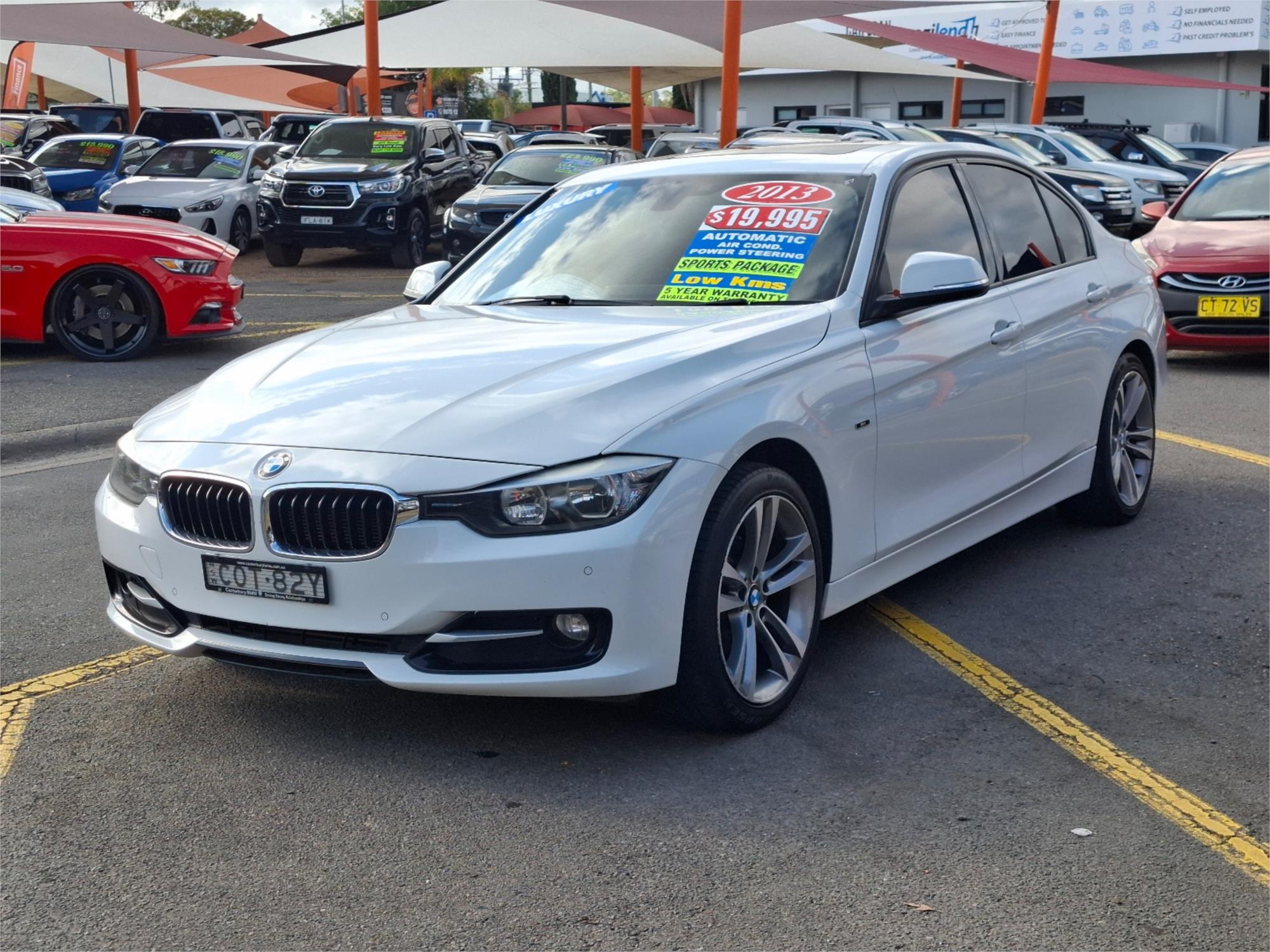 2013 BMW 3 F30 MY14 16i 8 SP AUTOMATIC 4D SEDAN