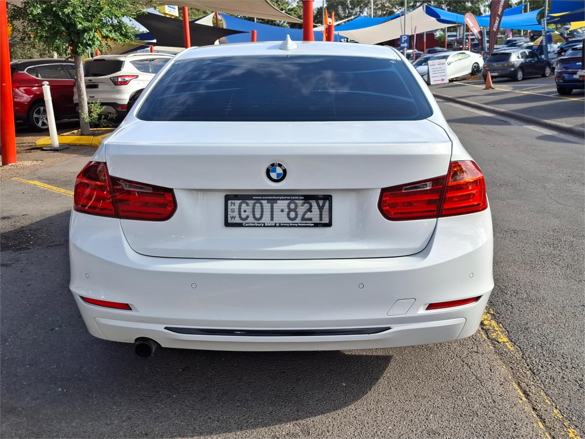 2013 BMW 3 F30 MY14 16i 8 SP AUTOMATIC 4D SEDAN