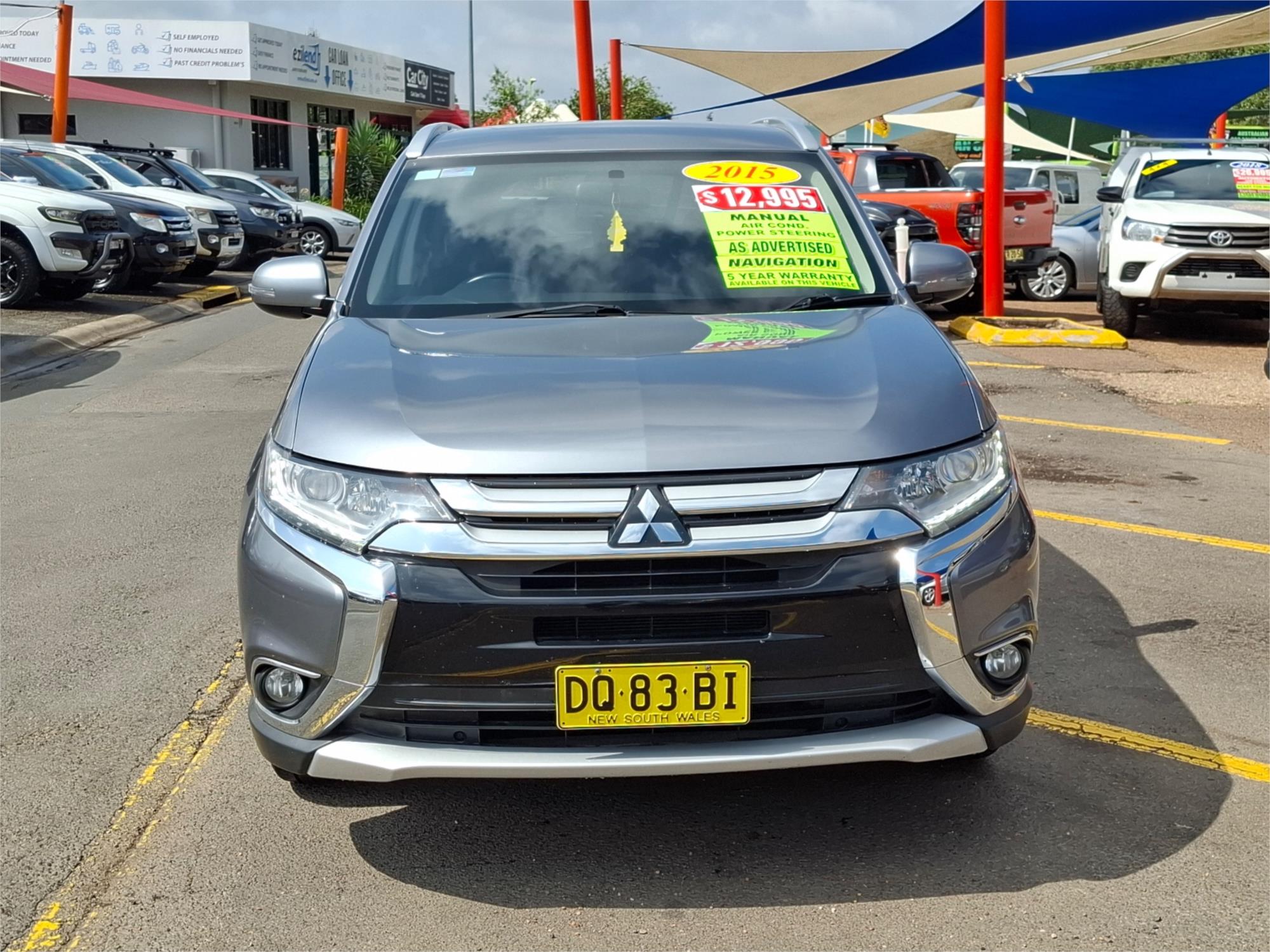 2015 MITSUBISHI OUTLANDER ZK MY16 LS (4x2) 5 SP MANUAL 4D WAGON