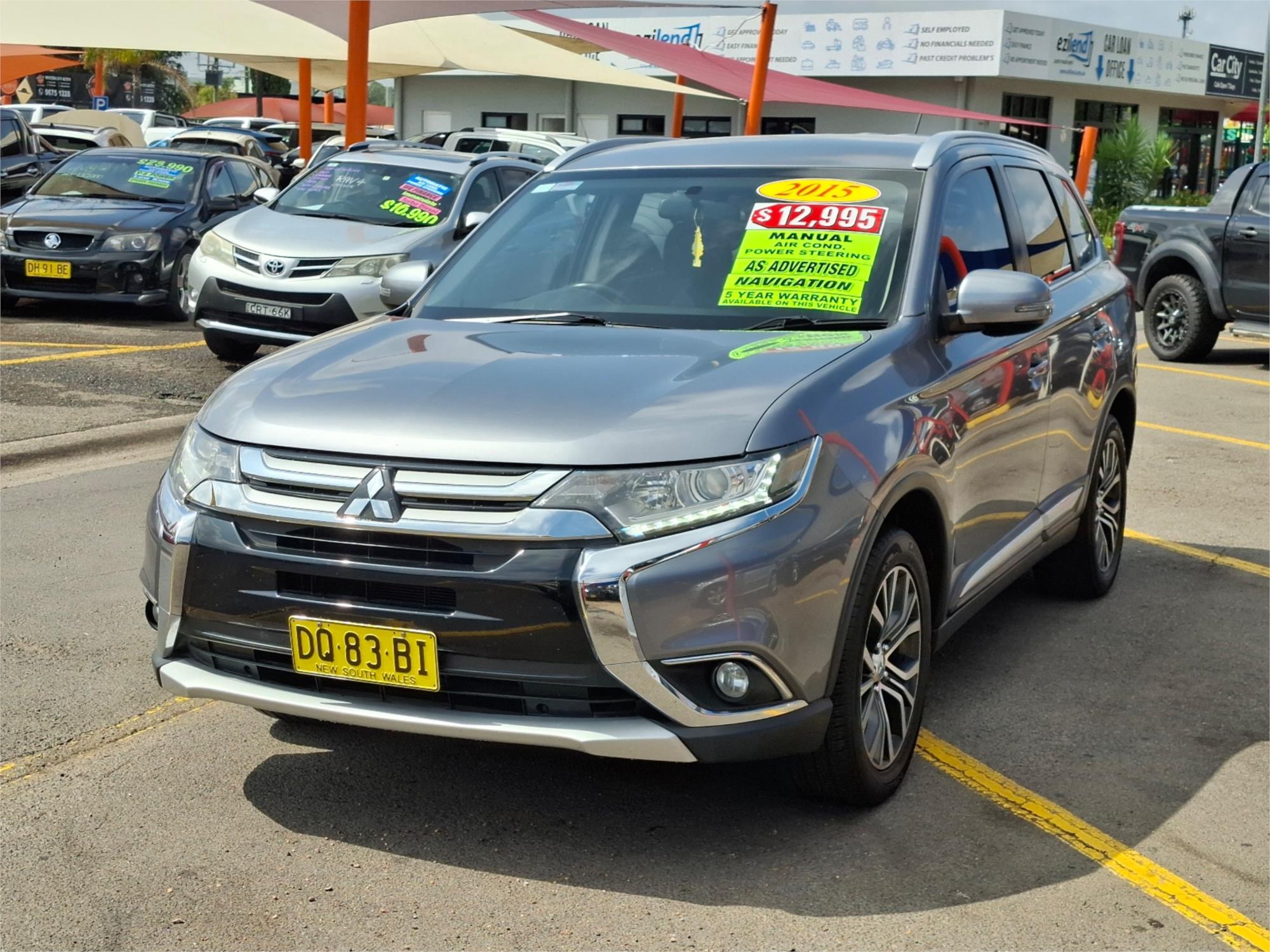 2015 MITSUBISHI OUTLANDER ZK MY16 LS (4x2) 5 SP MANUAL 4D WAGON