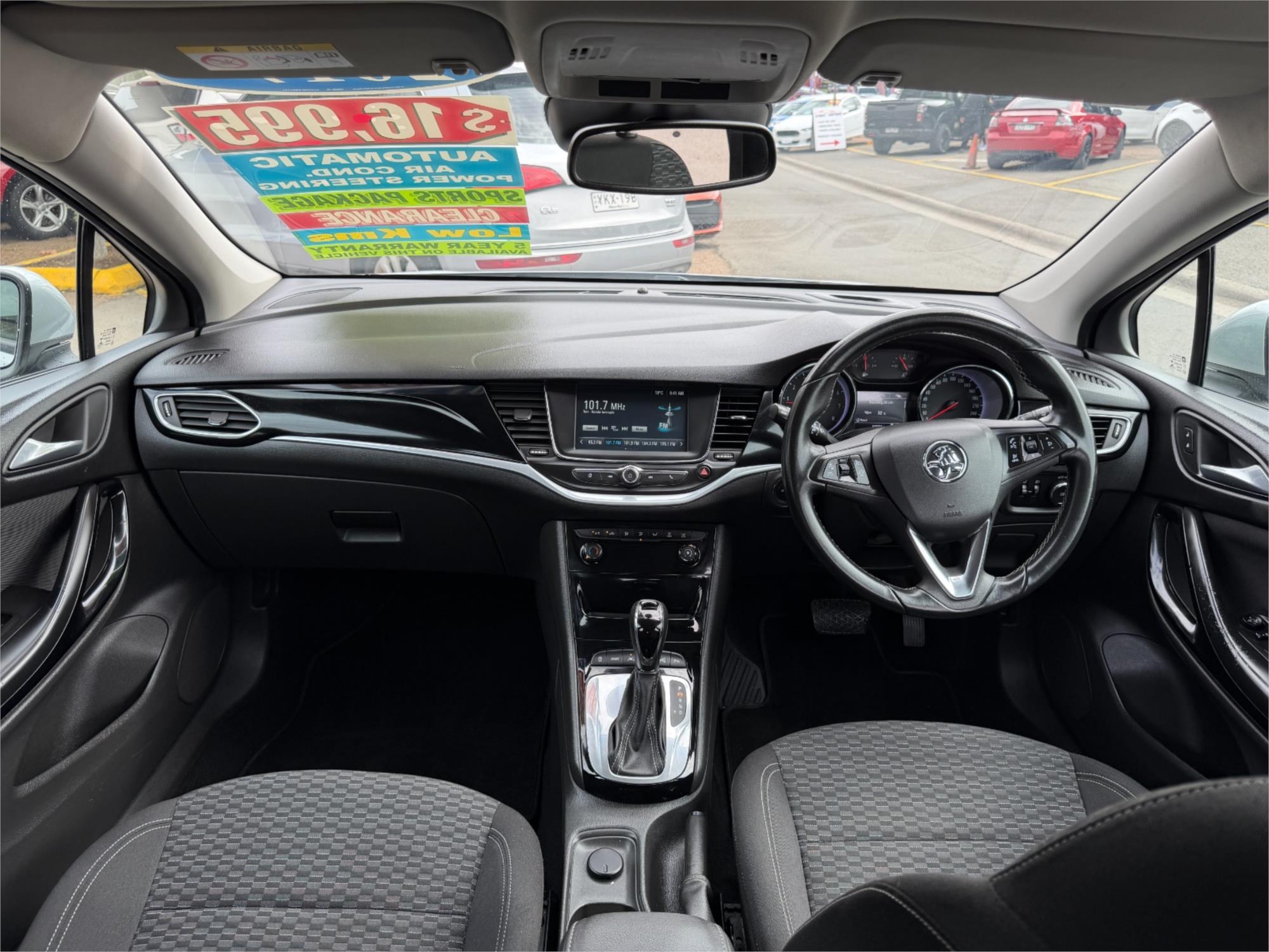 2016 HOLDEN ASTRA BK MY17 RS 6 SP AUTOMATIC 5D HATCHBACK