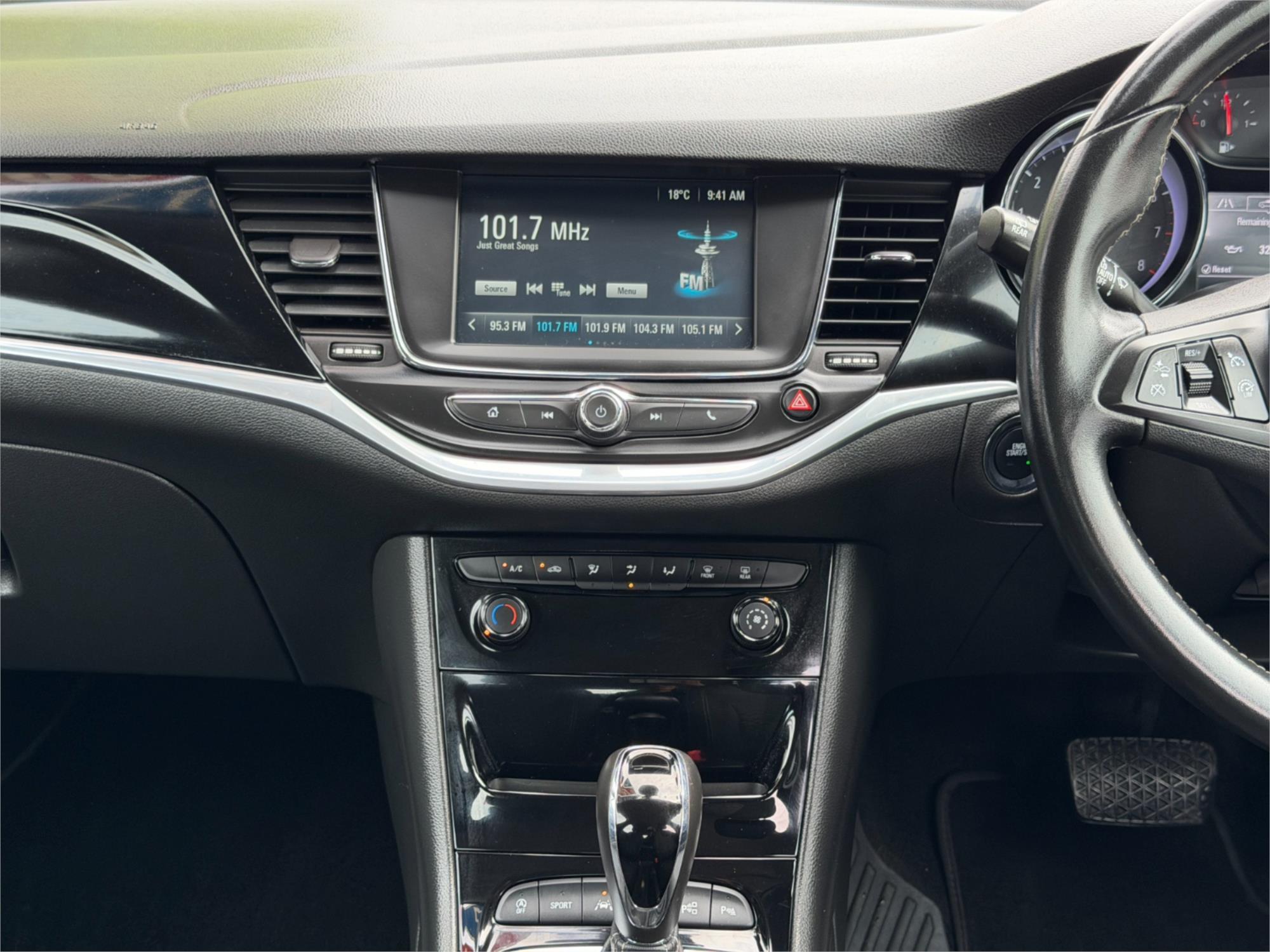 2016 HOLDEN ASTRA BK MY17 RS 6 SP AUTOMATIC 5D HATCHBACK