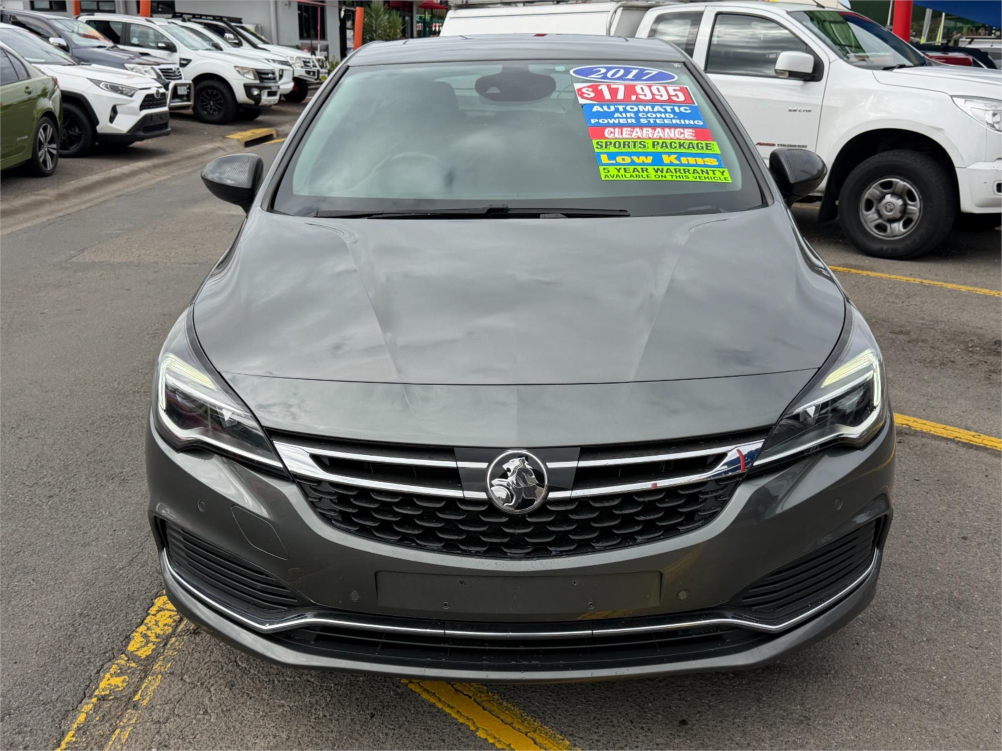 2017 HOLDEN ASTRA BK MY17 RS-V 6 SP AUTOMATIC 5D HATCHBACK
