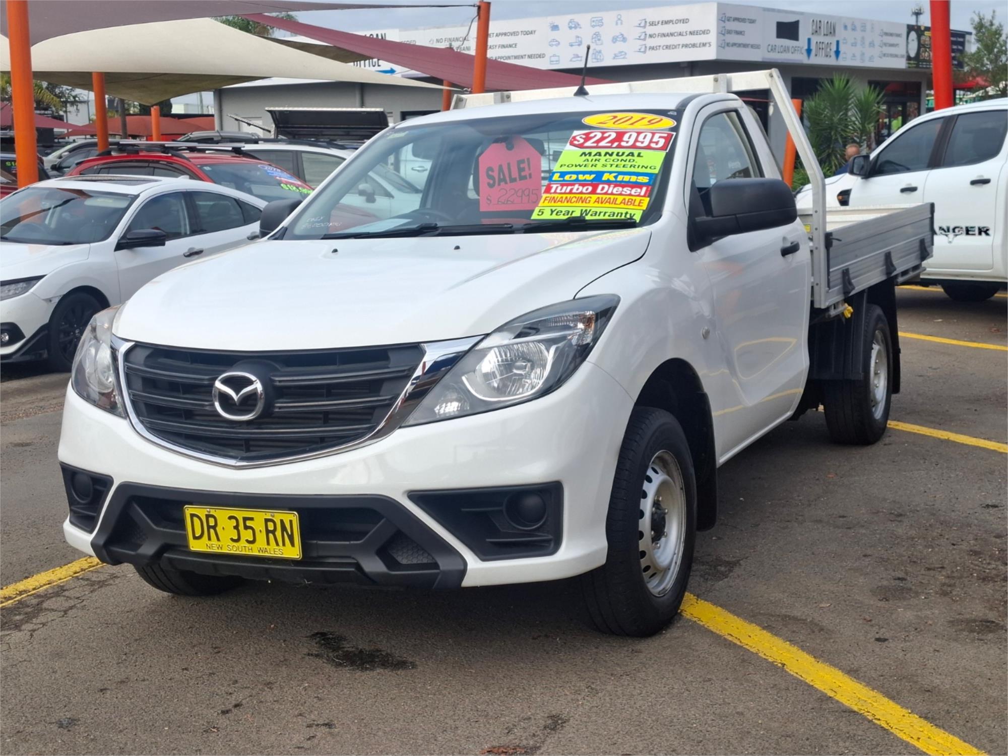 2019 MAZDA BT-50 XT (4x2) (5YR) 6 SP MANUAL C/CHAS