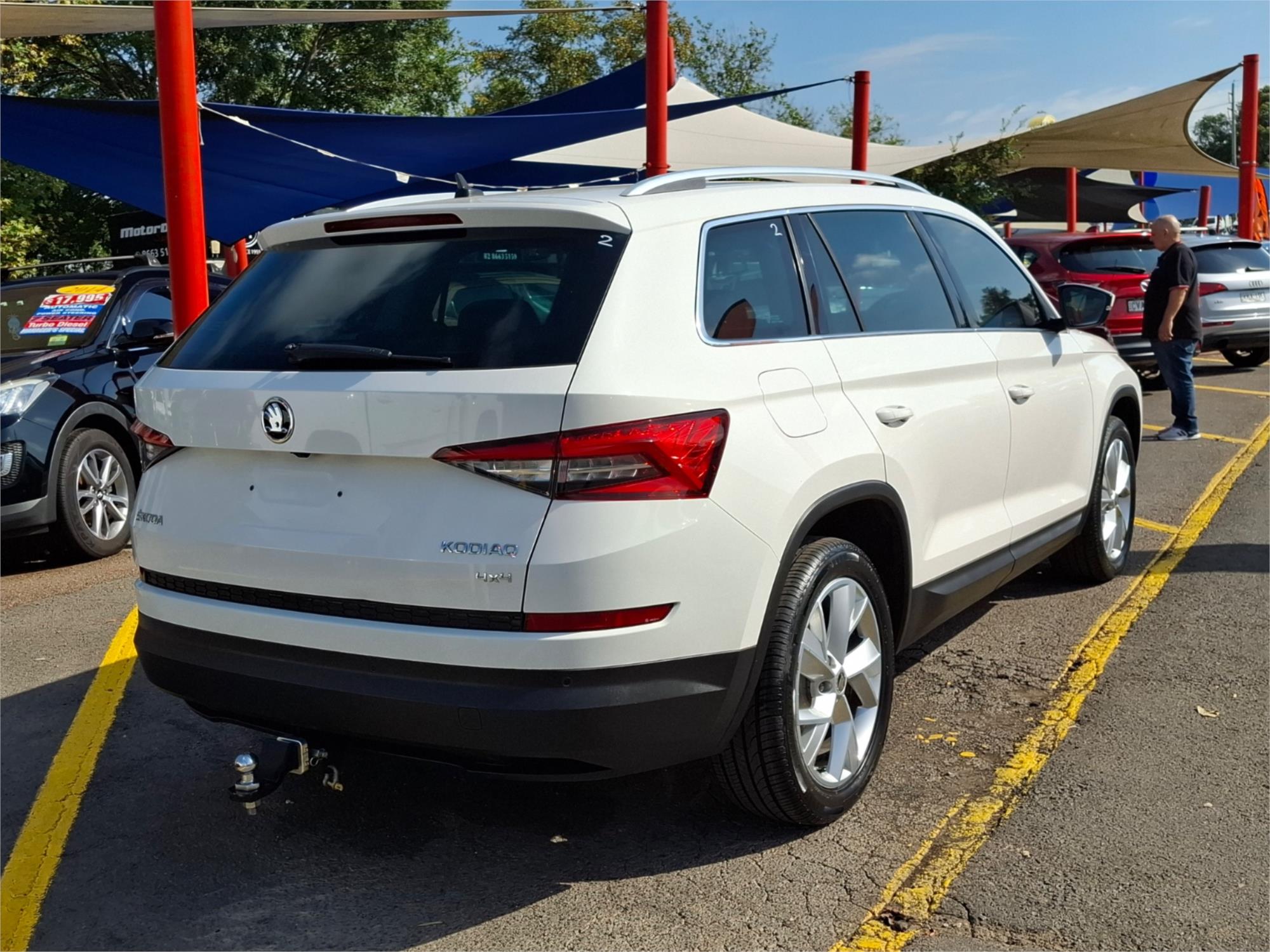 2017 SKODA KODIAQ NS 132 TSI (4x4) 7 SP AUTO DIRECT SHIFT 4D WAGON