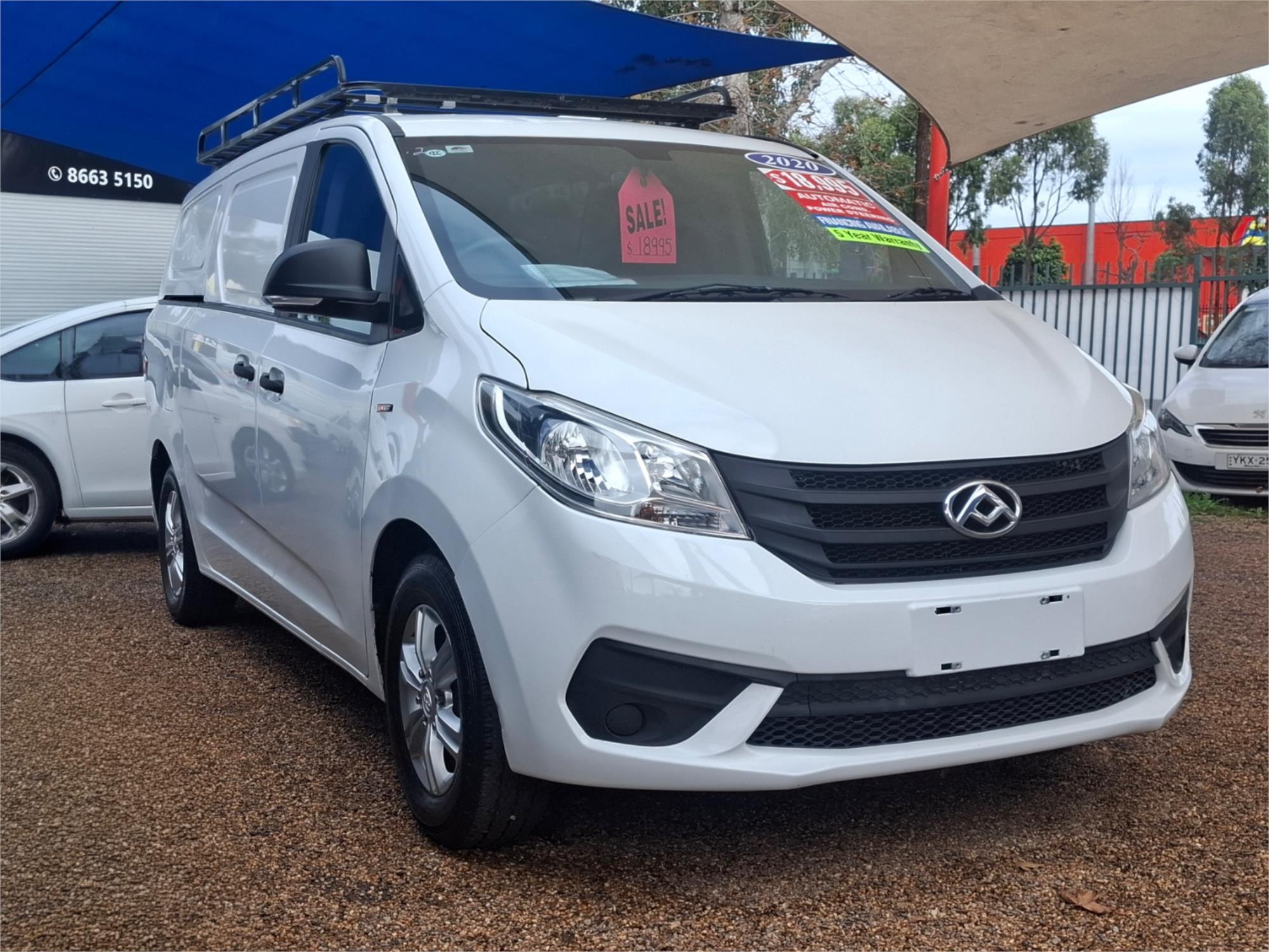 2020 LDV G10 SV7C 6 SP AUTOMATIC 4D VAN