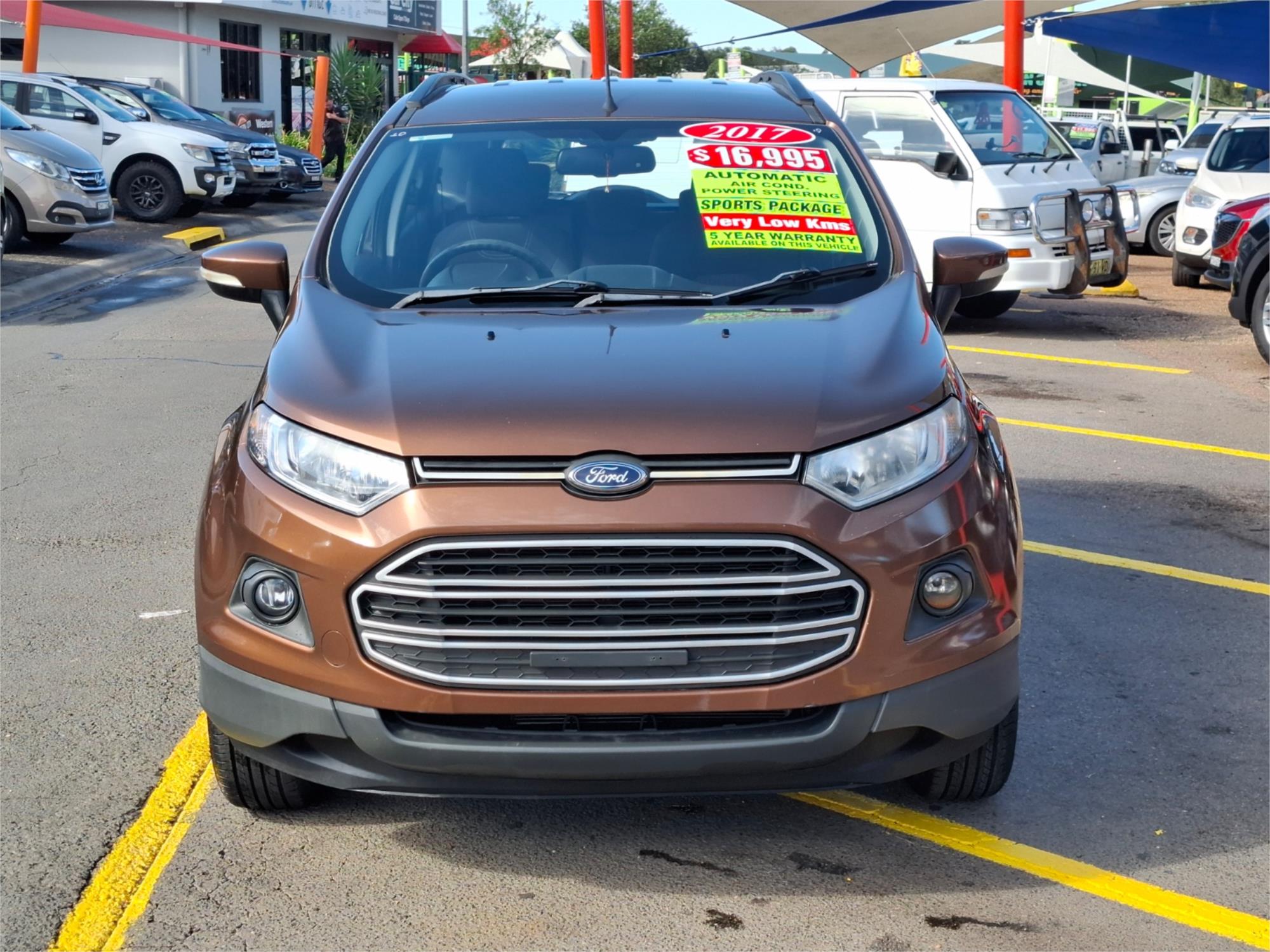 2017 FORD ECOSPORT BK TREND 6 SP AUTOMATIC 4D WAGON