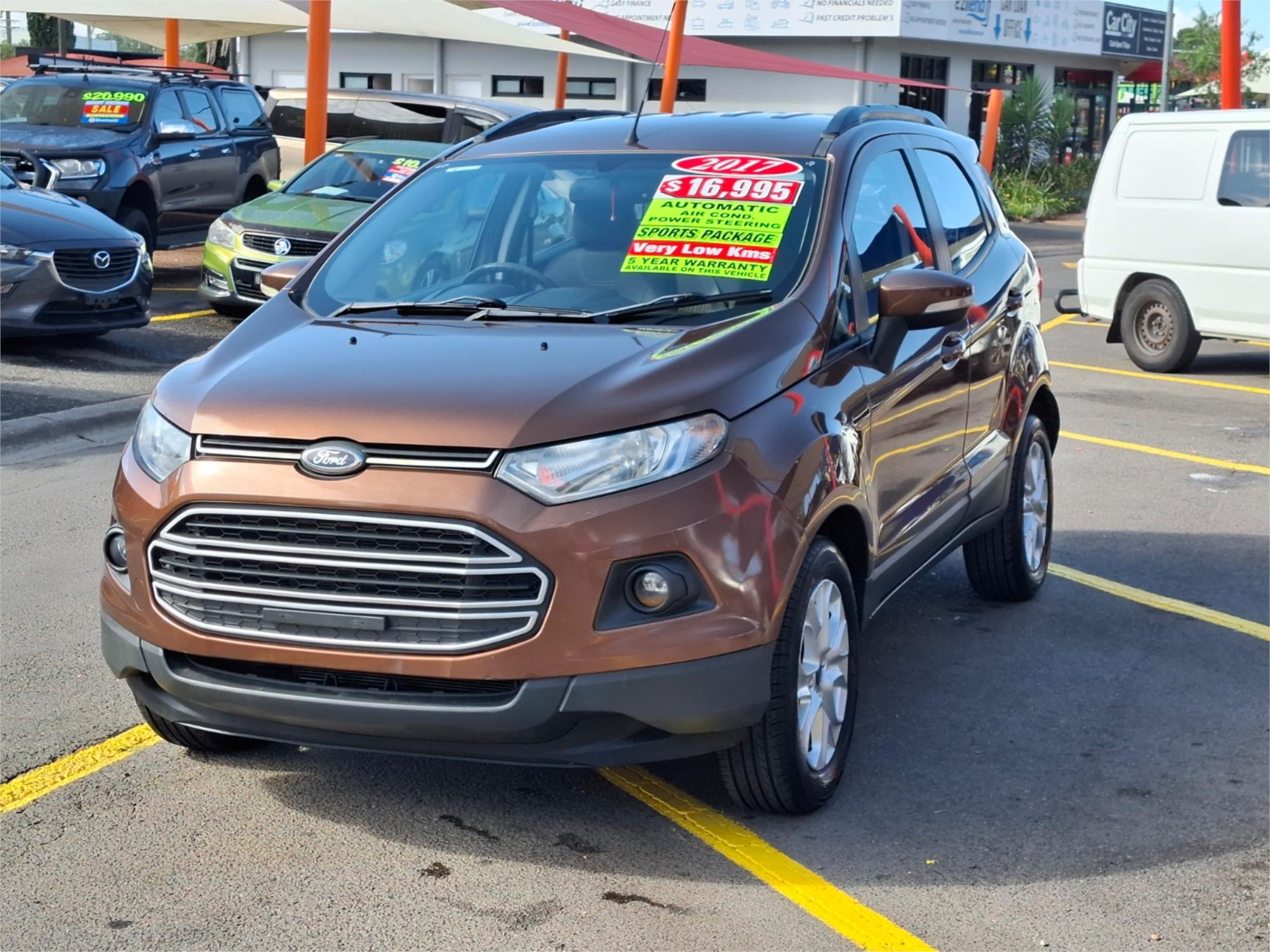 2017 FORD ECOSPORT BK TREND 6 SP AUTOMATIC 4D WAGON