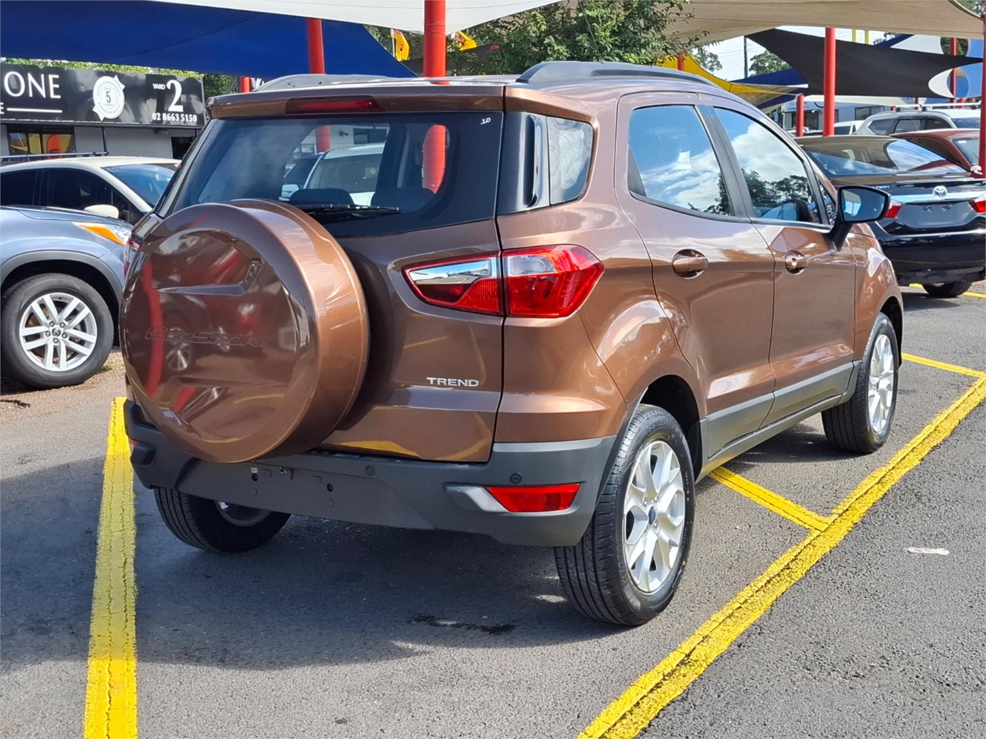 2017 FORD ECOSPORT BK TREND 6 SP AUTOMATIC 4D WAGON