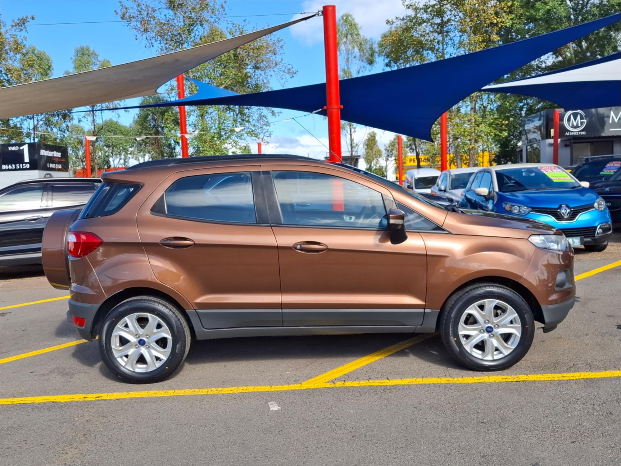 2017 FORD ECOSPORT BK TREND 6 SP AUTOMATIC 4D WAGON