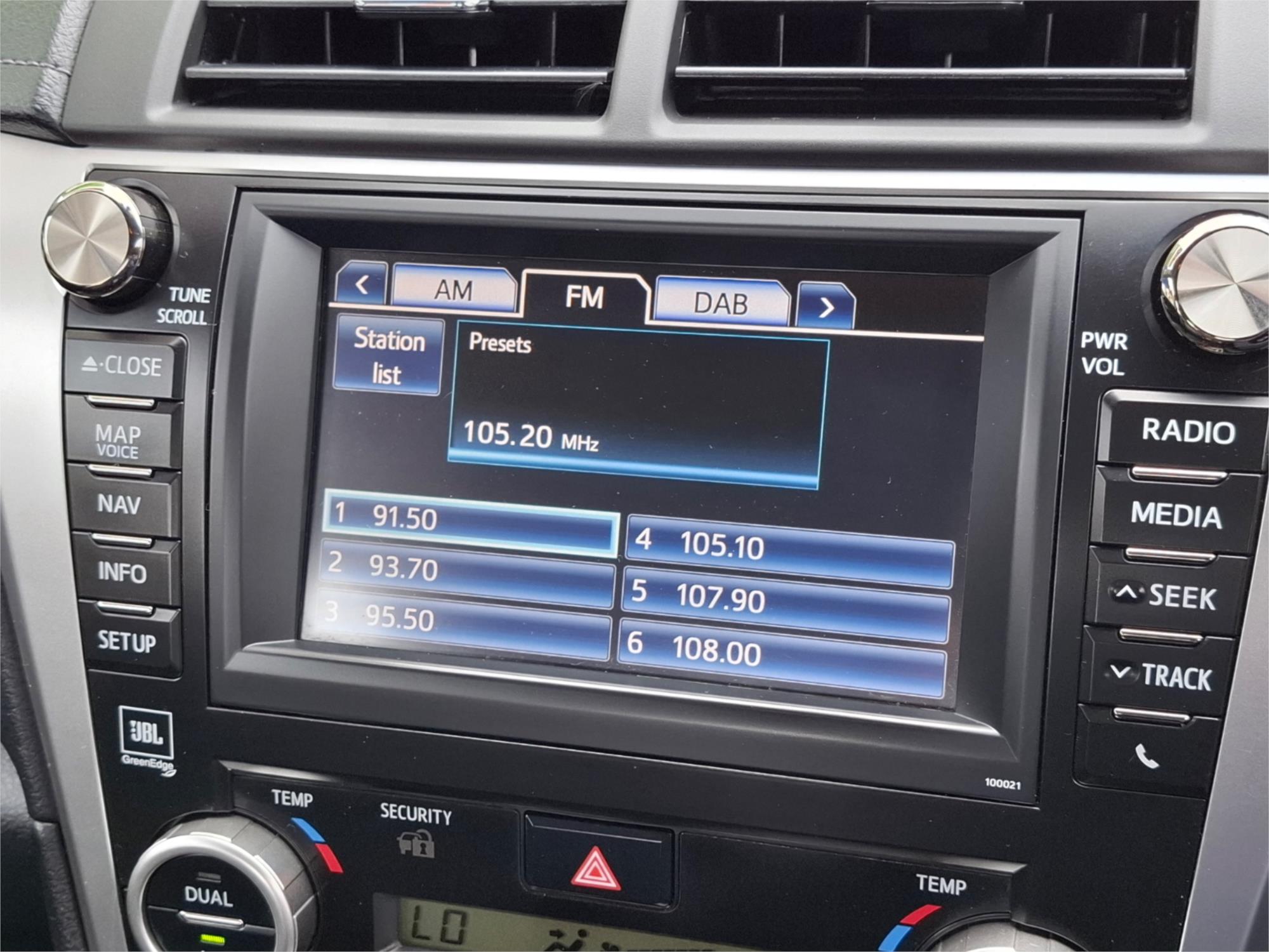 2013 TOYOTA AURION GSV50R PRESARA 6 SP AUTOMATIC 4D SEDAN