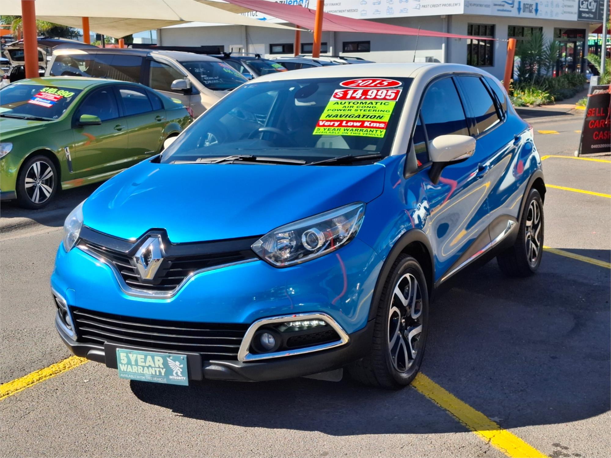 2015 RENAULT CAPTUR J87 DYNAMIQUE 6 SP AUTOMATED MANUAL 4D WAGON