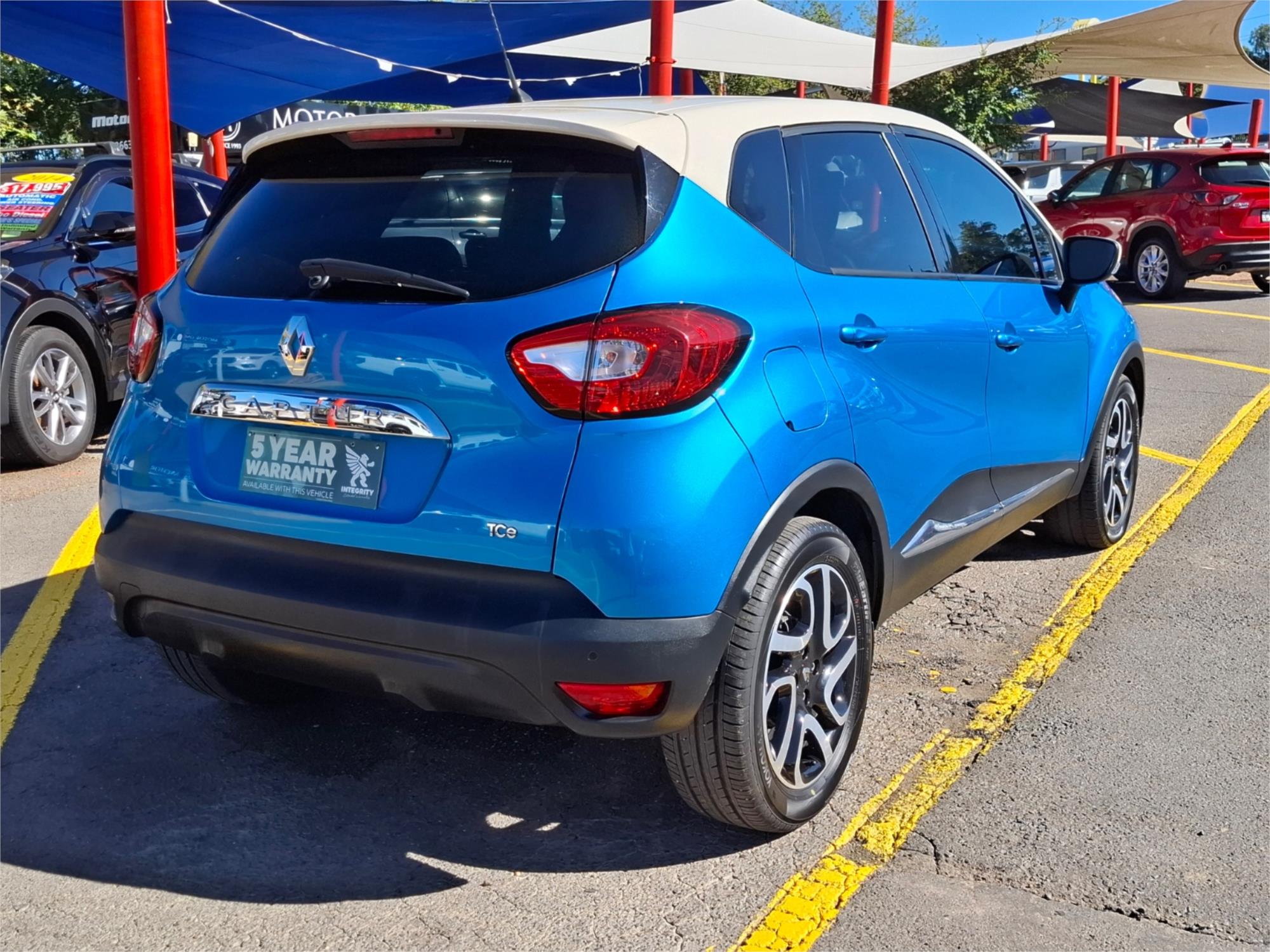 2015 RENAULT CAPTUR J87 DYNAMIQUE 6 SP AUTOMATED MANUAL 4D WAGON