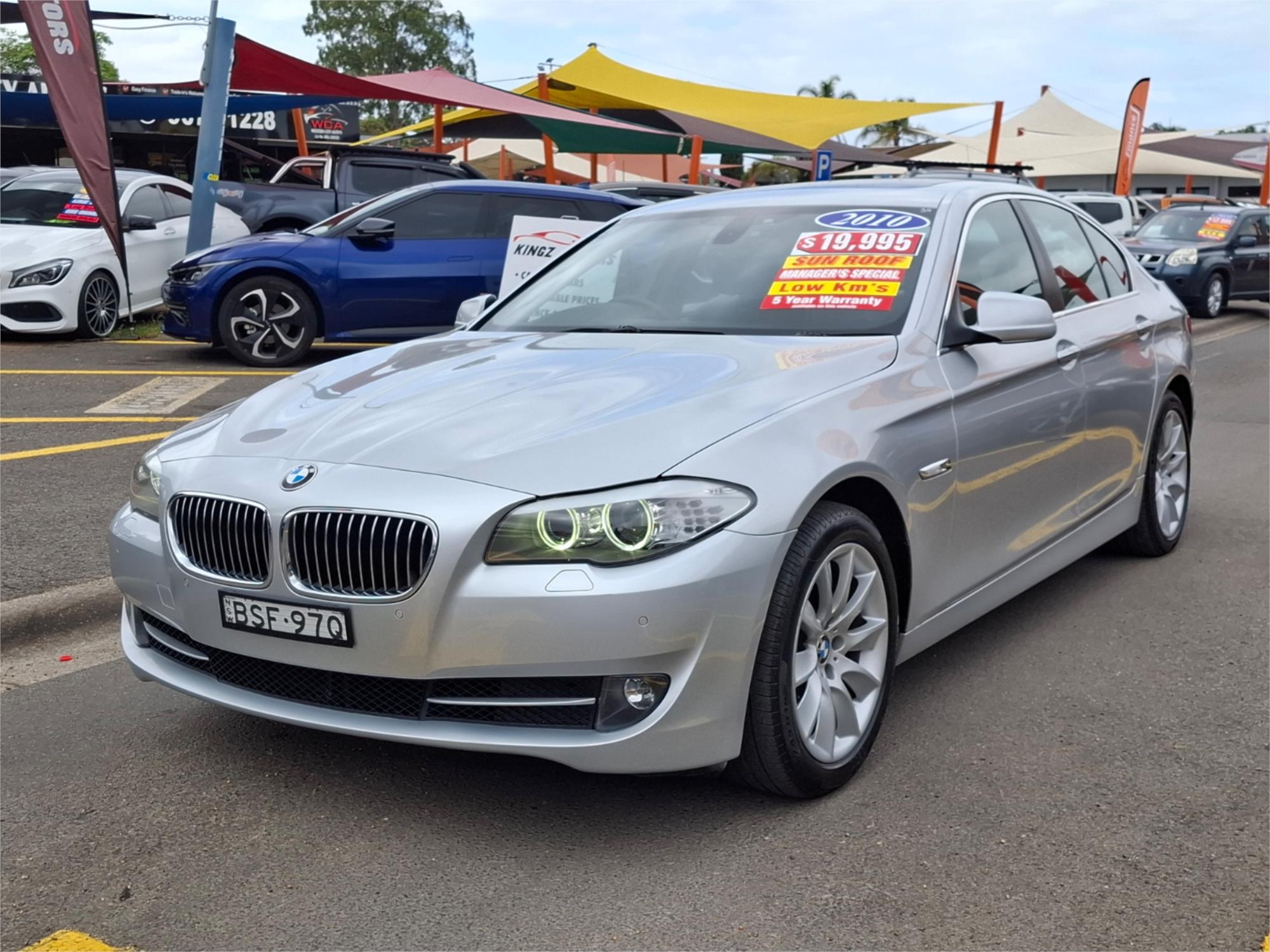 2010 BMW 5 SERIES F10 528I SPORTS AUTOMATIC SEDAN