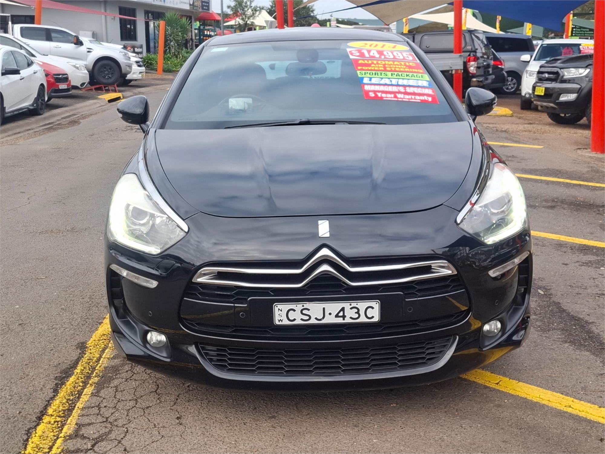 2014 CITROEN DS5 DSPORT AUTOMATIC HATCHBACK