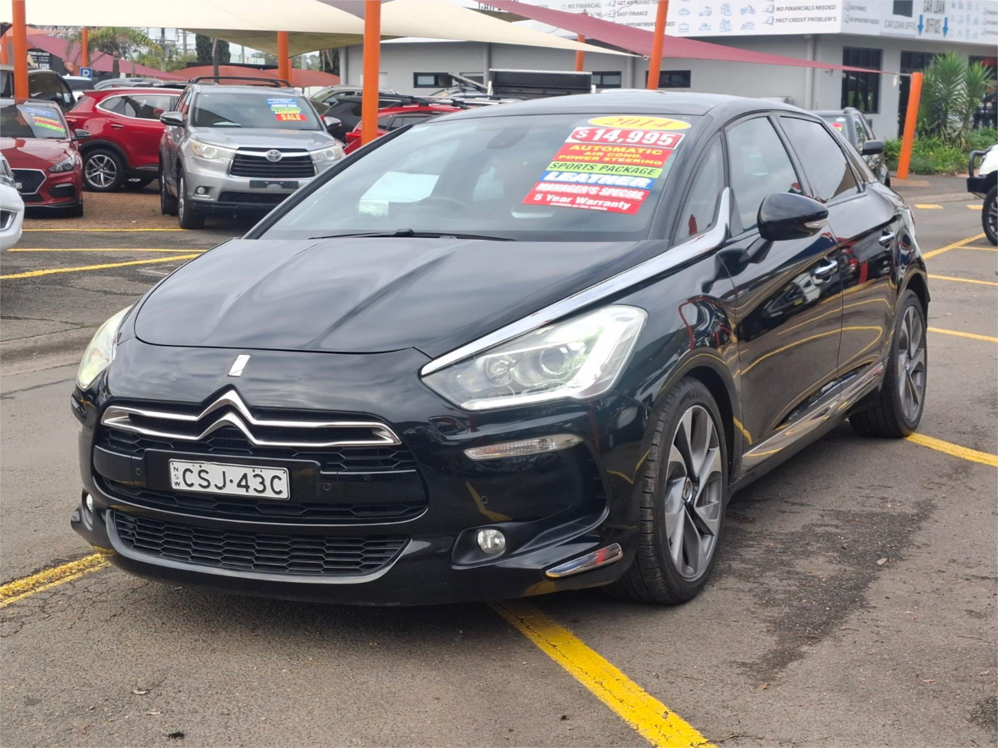 2014 CITROEN DS5 DSPORT AUTOMATIC HATCHBACK