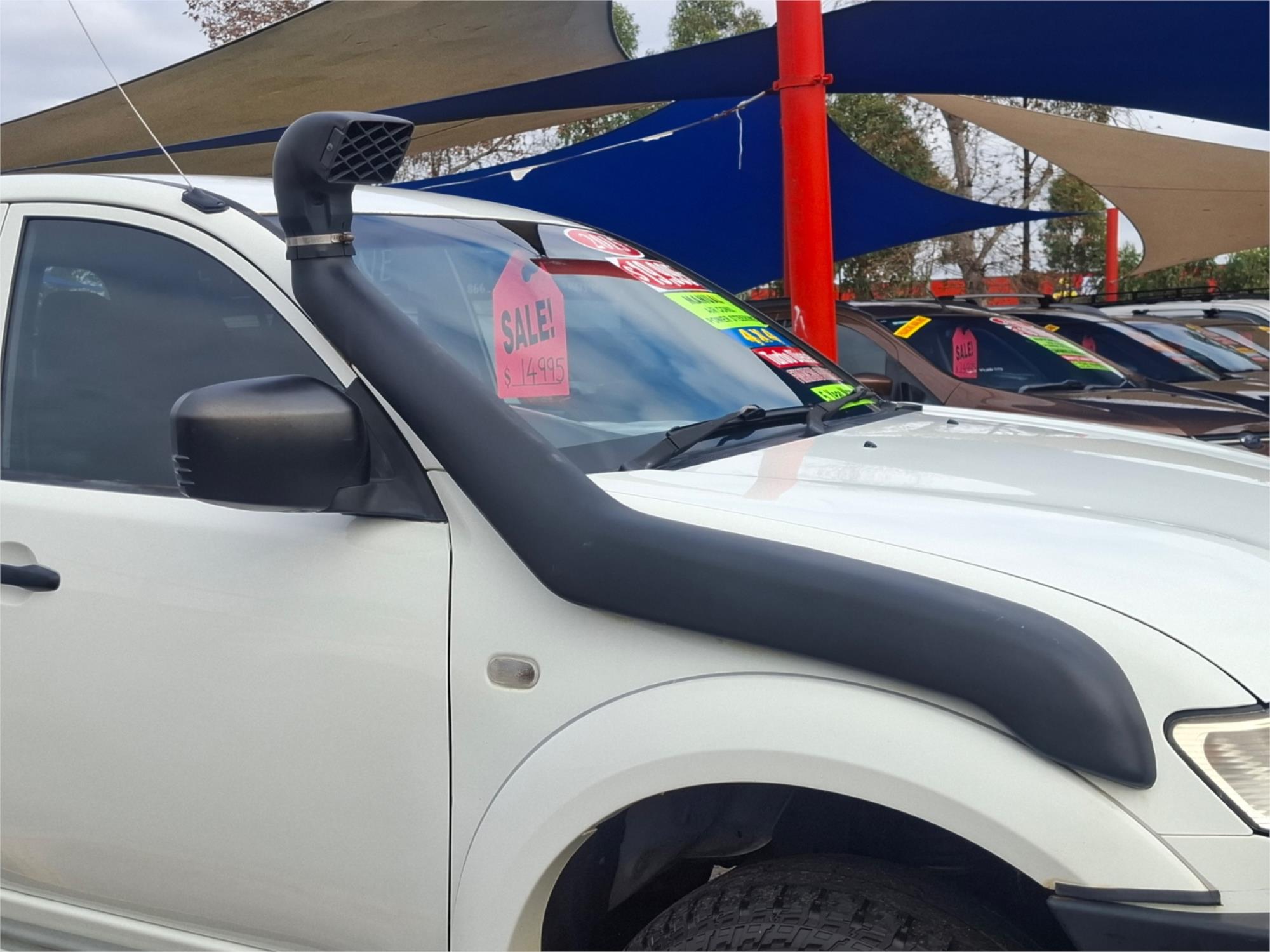 2015 MITSUBISHI TRITON MN MY15 GLX 5 SP MANUAL DOUBLE CAB UTILITY