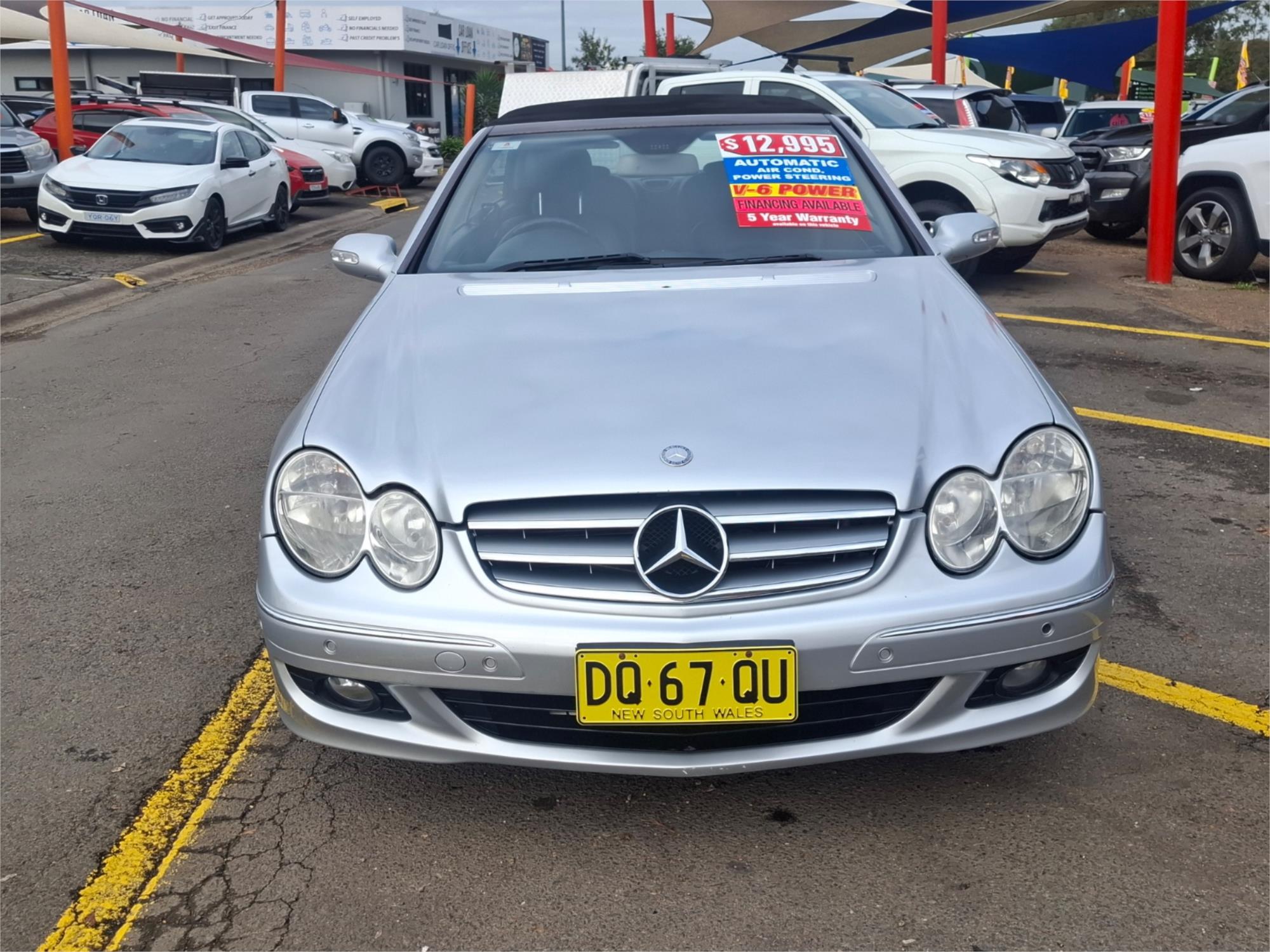 2006 MERCEDES-BENZ CLK350 209 MY06 AVANTGARDE 7 SP AUTOMATIC G-TRONIC 2D CABRIOLET
