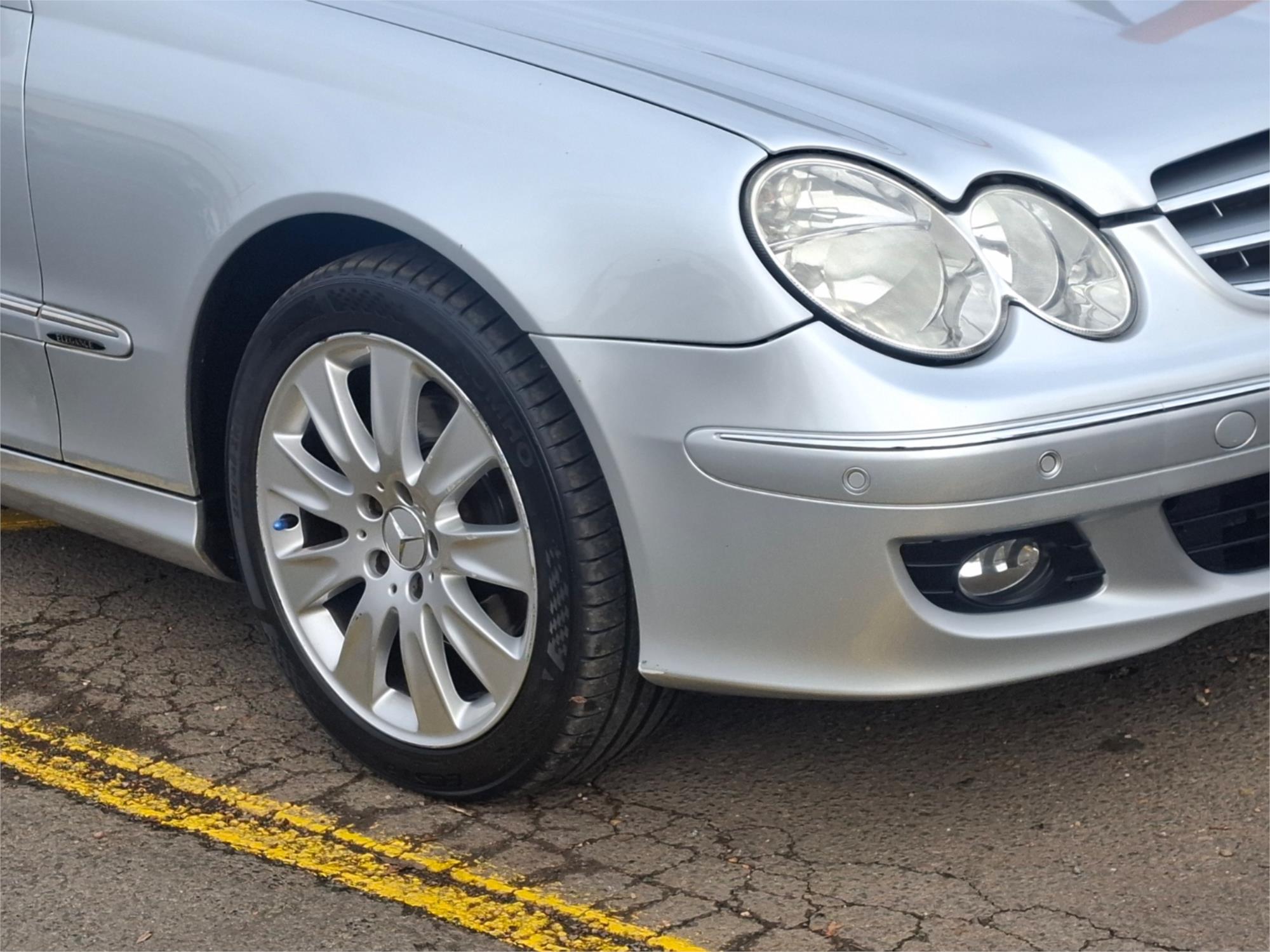 2006 MERCEDES-BENZ CLK350 209 MY06 AVANTGARDE 7 SP AUTOMATIC G-TRONIC 2D CABRIOLET