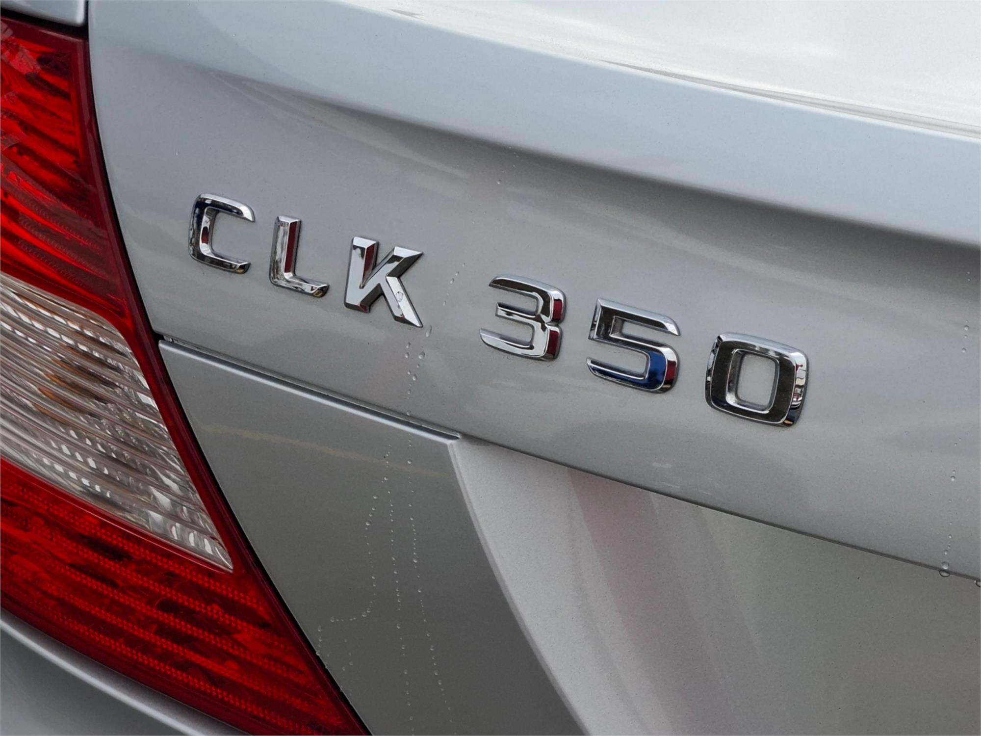 2006 MERCEDES-BENZ CLK350 209 MY06 AVANTGARDE 7 SP AUTOMATIC G-TRONIC 2D CABRIOLET