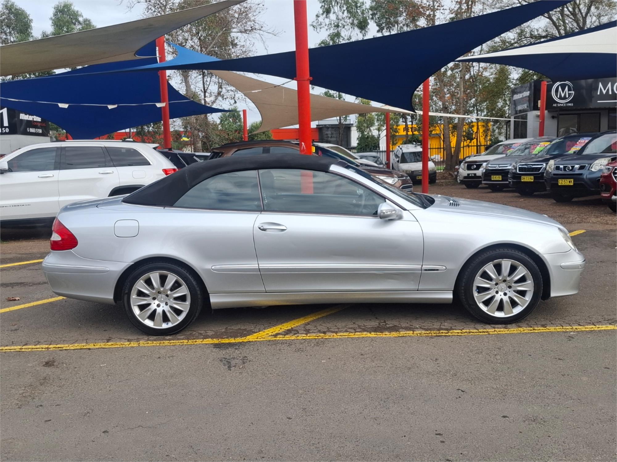 2006 MERCEDES-BENZ CLK350 209 MY06 AVANTGARDE 7 SP AUTOMATIC G-TRONIC 2D CABRIOLET