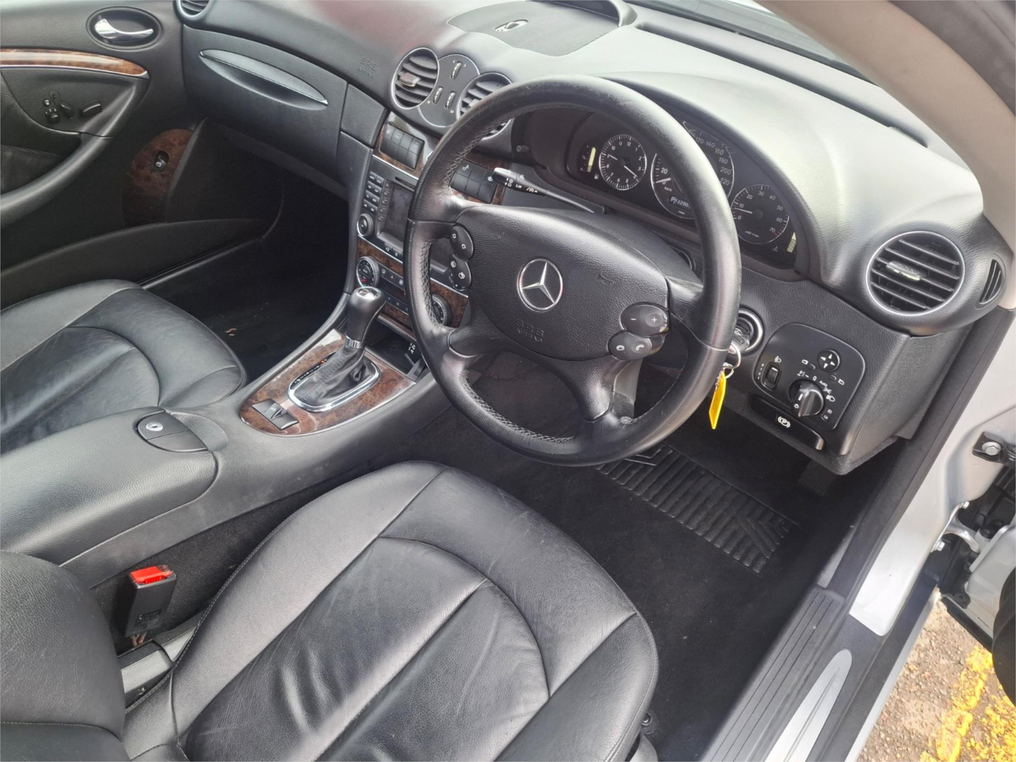 2006 MERCEDES-BENZ CLK350 209 MY06 AVANTGARDE 7 SP AUTOMATIC G-TRONIC 2D CABRIOLET