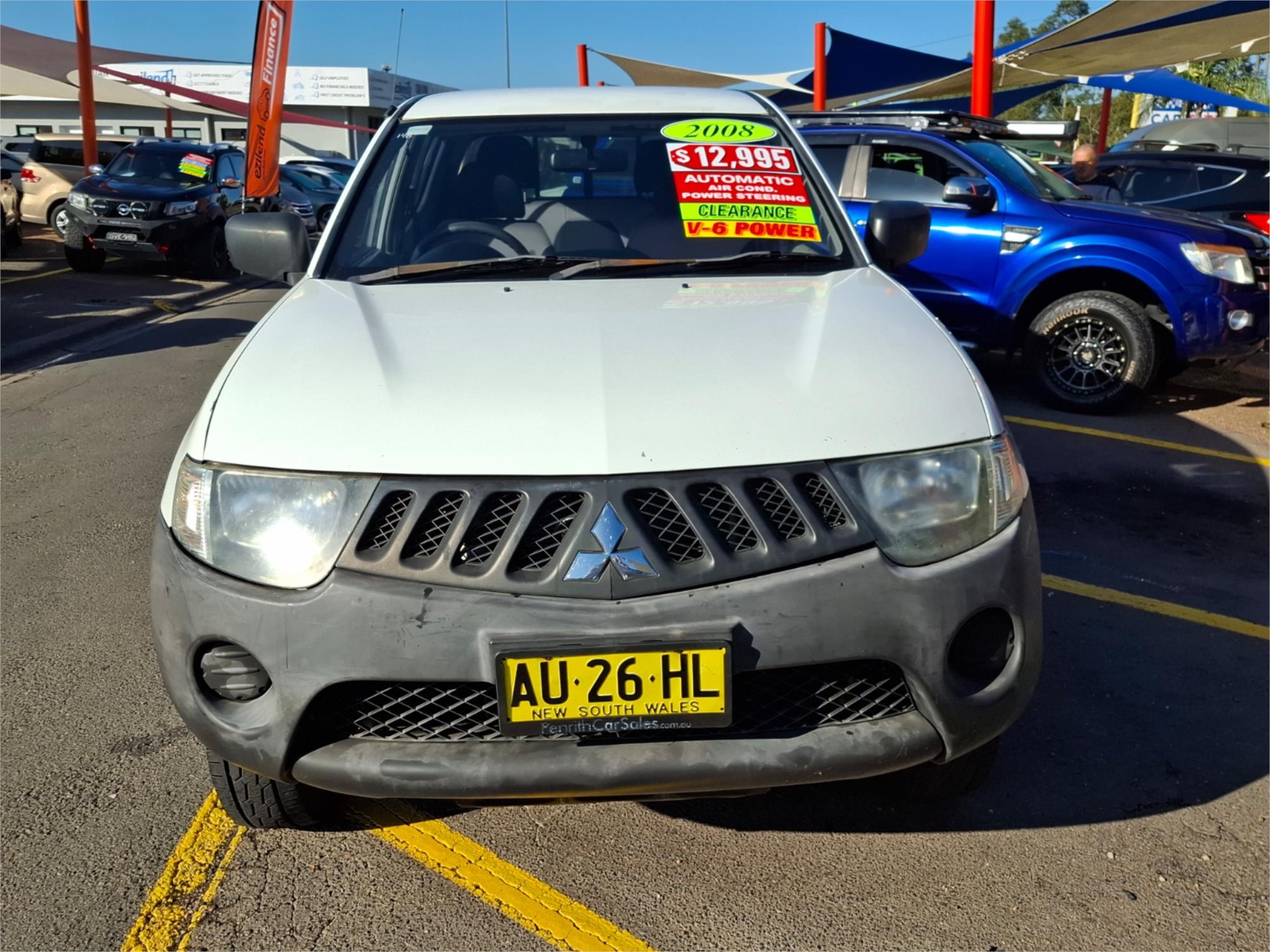 2008 MITSUBISHI TRITON ML MY08 GLX 4 SP AUTOMATIC C/CHAS