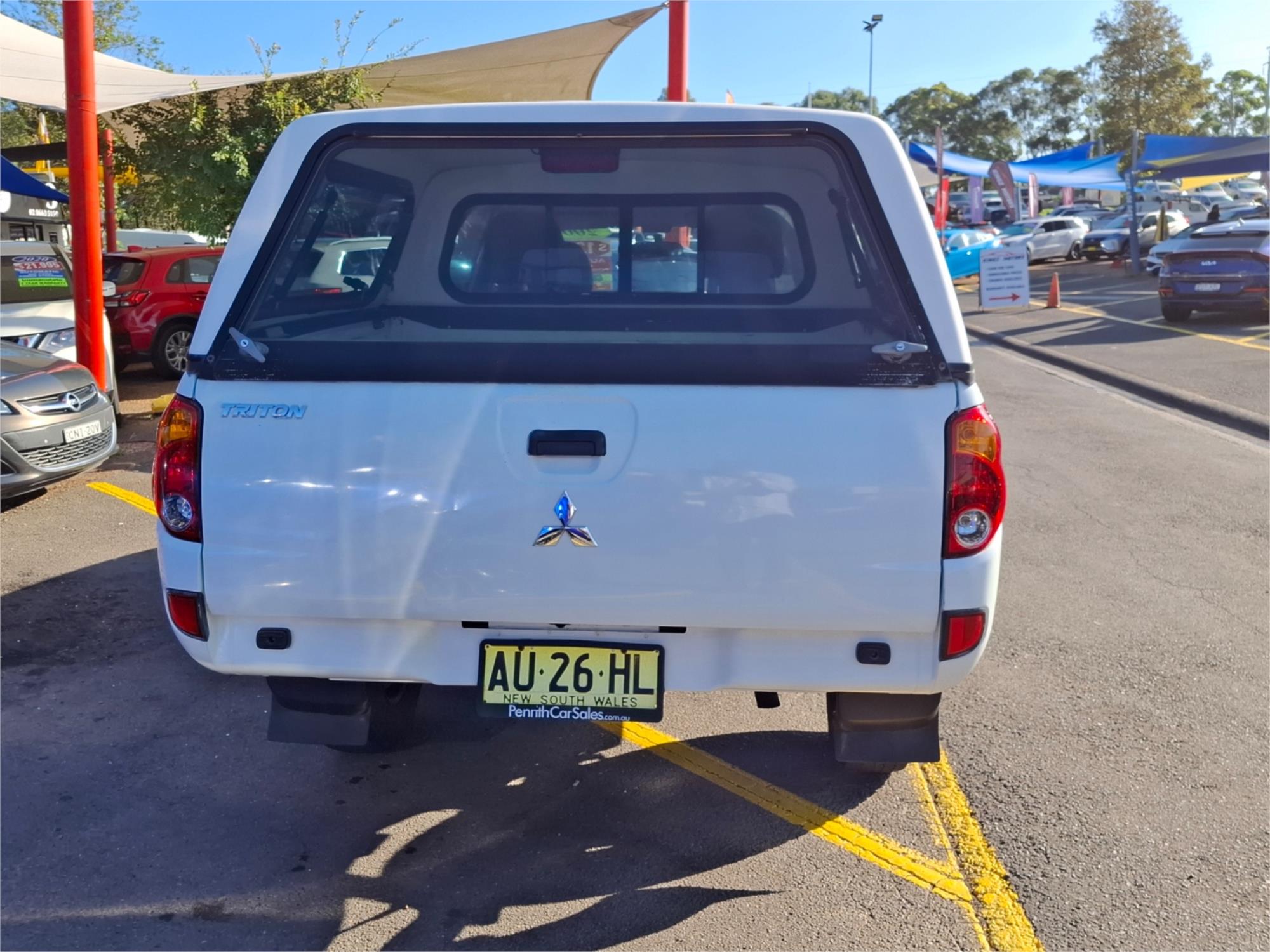 2008 MITSUBISHI TRITON ML MY08 GLX 4 SP AUTOMATIC C/CHAS