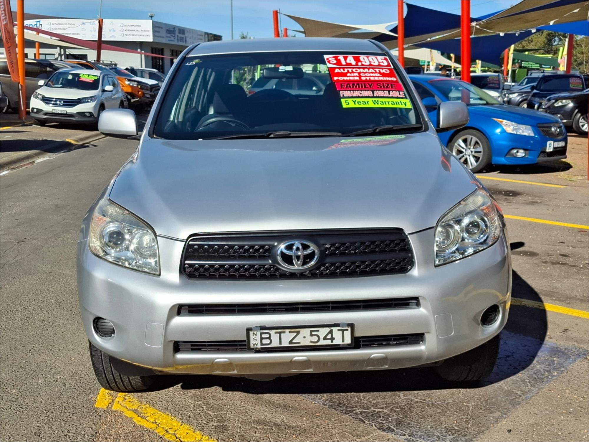 2007 TOYOTA RAV4 ACA33R CV (4x4) 4 SP AUTOMATIC 4D WAGON