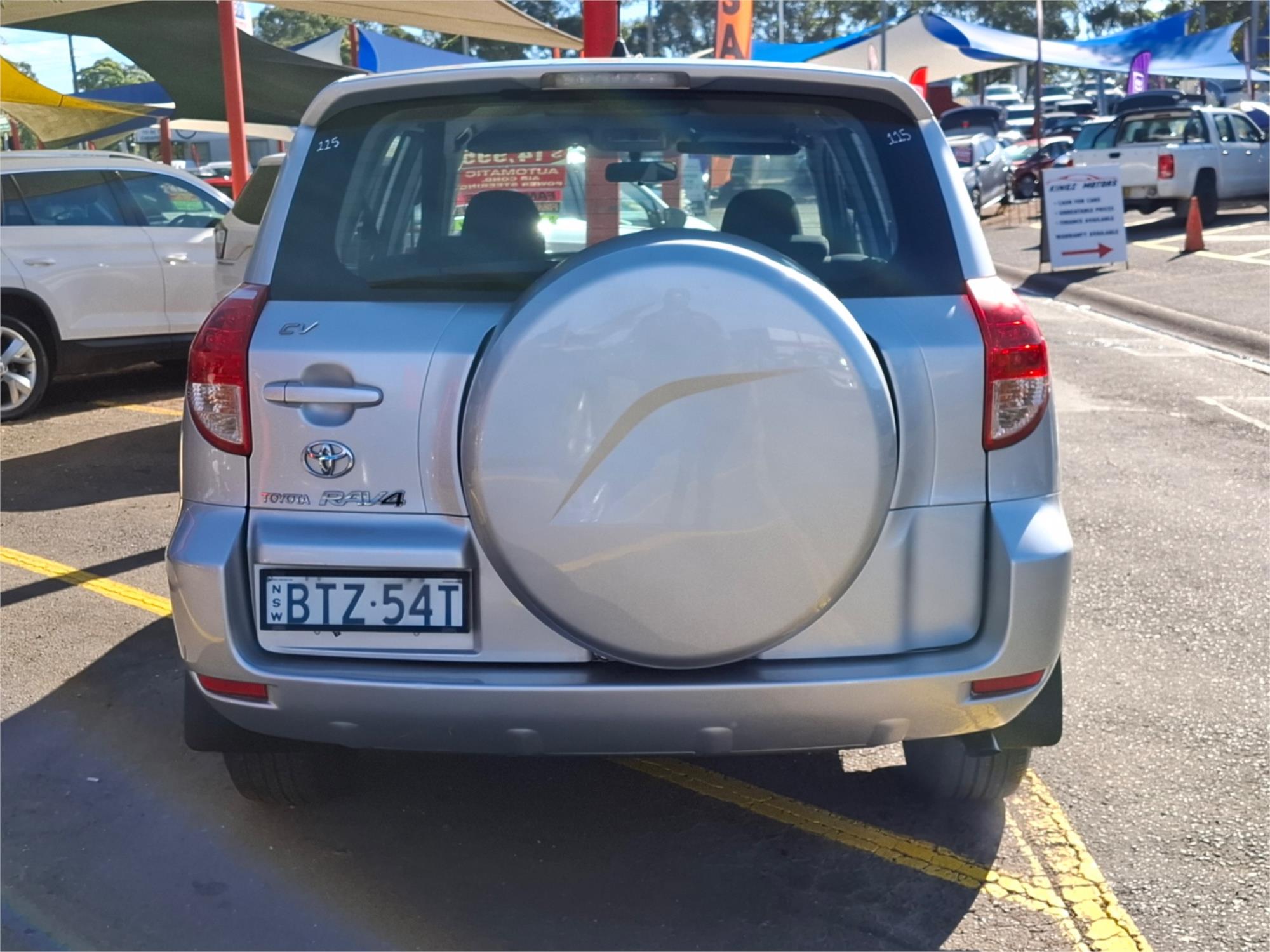 2007 TOYOTA RAV4 ACA33R CV (4x4) 4 SP AUTOMATIC 4D WAGON