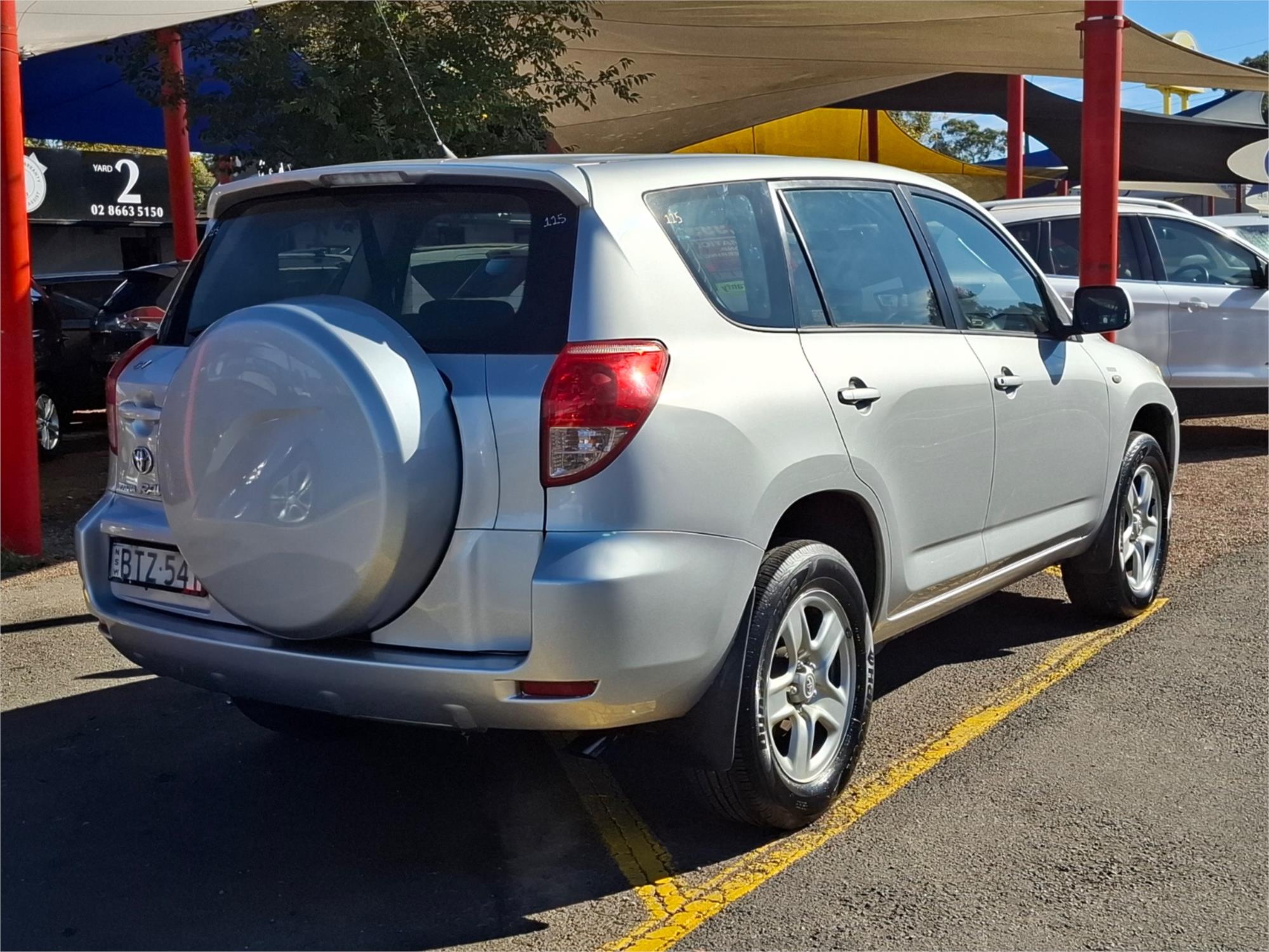 2007 TOYOTA RAV4 ACA33R CV (4x4) 4 SP AUTOMATIC 4D WAGON