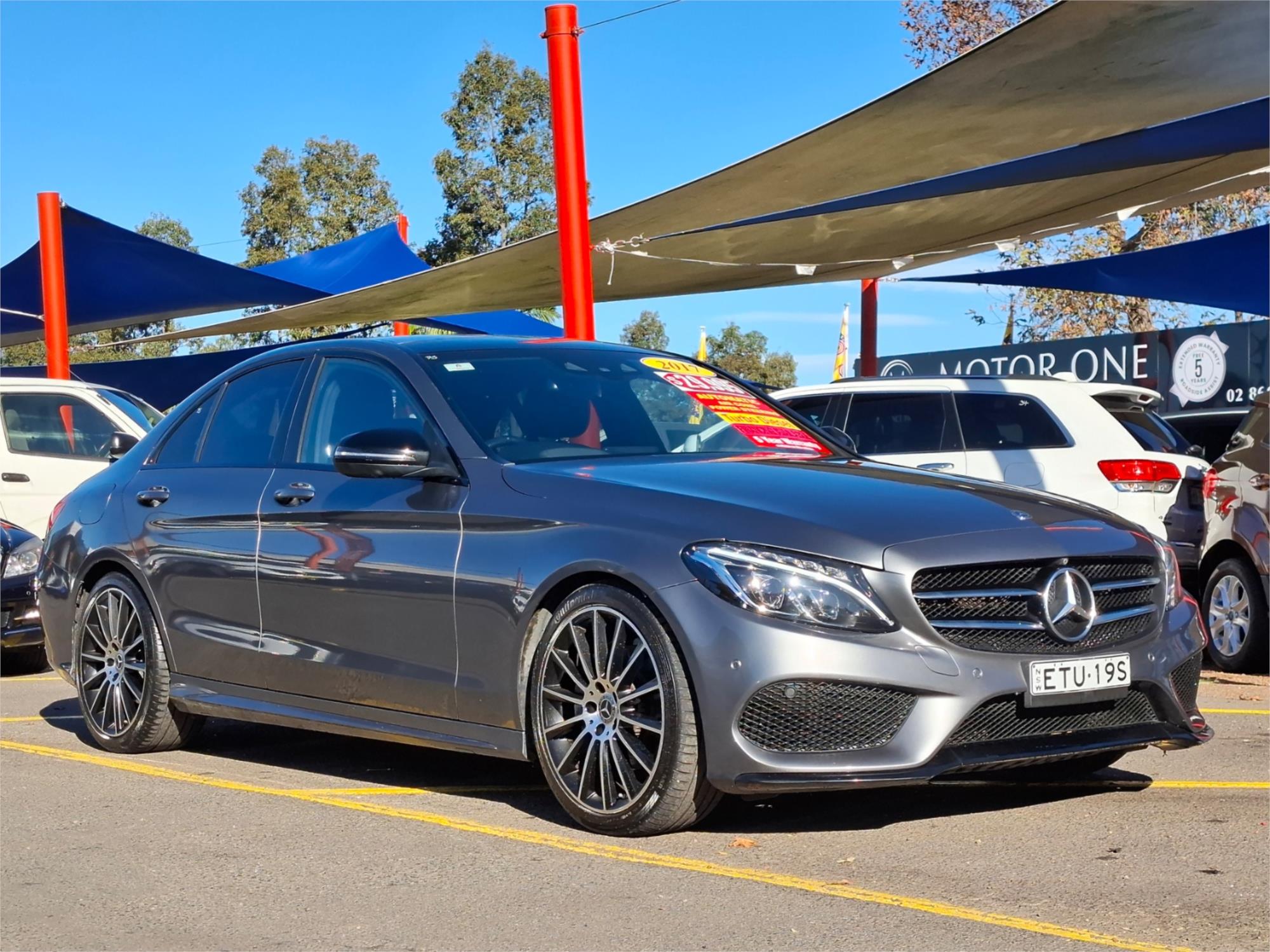 2017 MERCEDES-BENZ C220 205 MY17.5 D 9 SP AUTOMATIC G-TRONIC 4D SEDAN