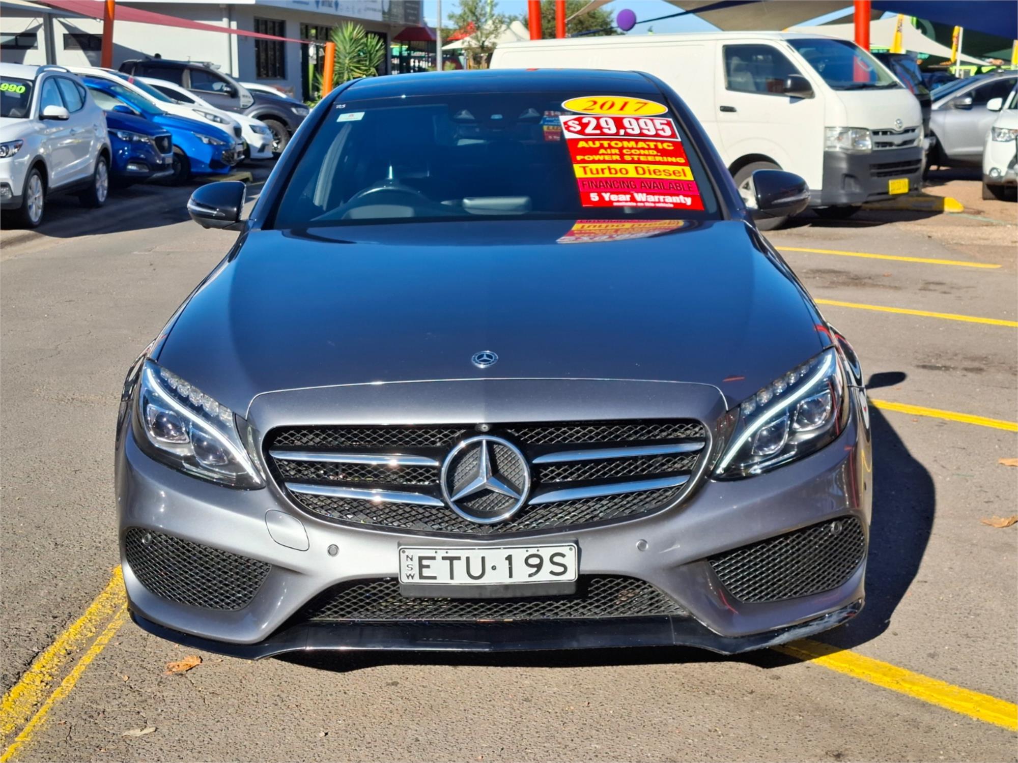 2017 MERCEDES-BENZ C220 205 MY17.5 D 9 SP AUTOMATIC G-TRONIC 4D SEDAN