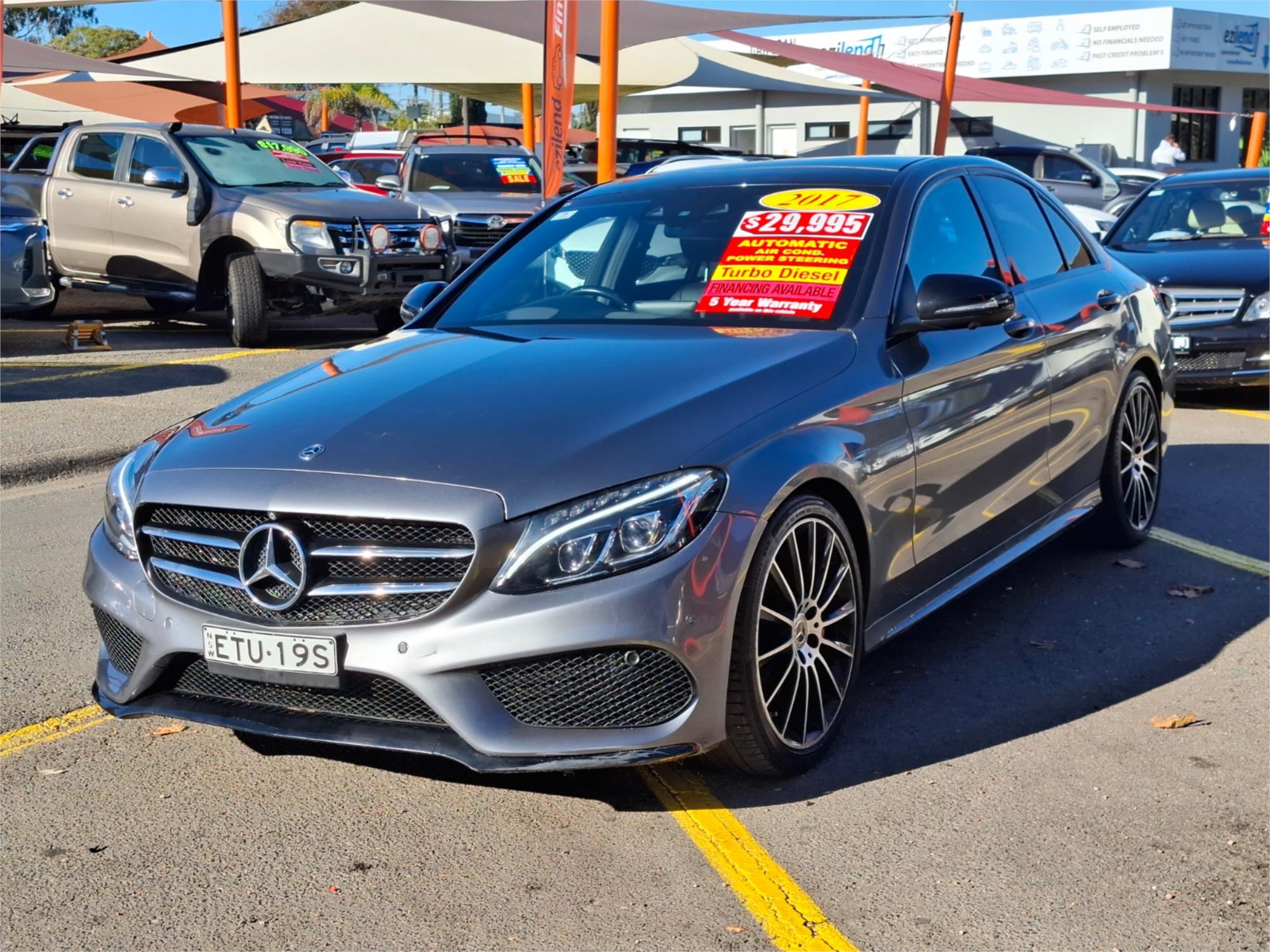 2017 MERCEDES-BENZ C220 205 MY17.5 D 9 SP AUTOMATIC G-TRONIC 4D SEDAN