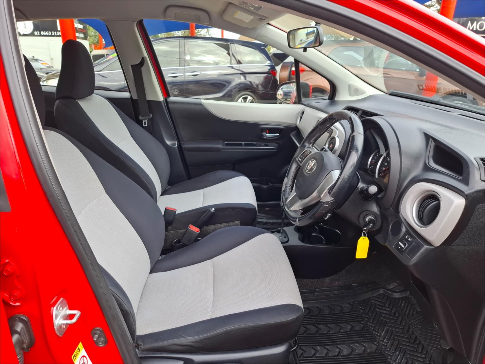 2012 TOYOTA YARIS NCP131R YRS 4 SP AUTOMATIC 3D HATCHBACK