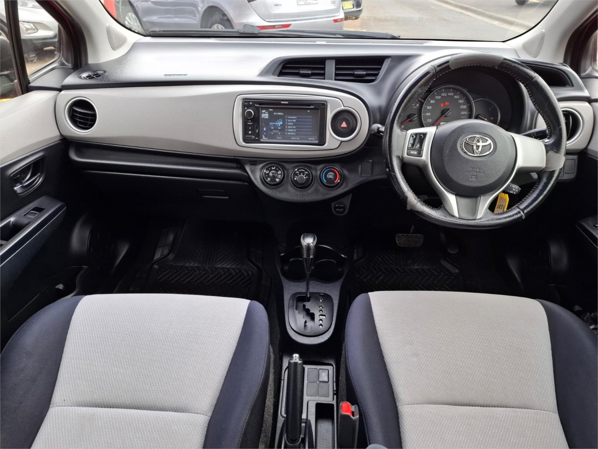 2012 TOYOTA YARIS NCP131R YRS 4 SP AUTOMATIC 3D HATCHBACK