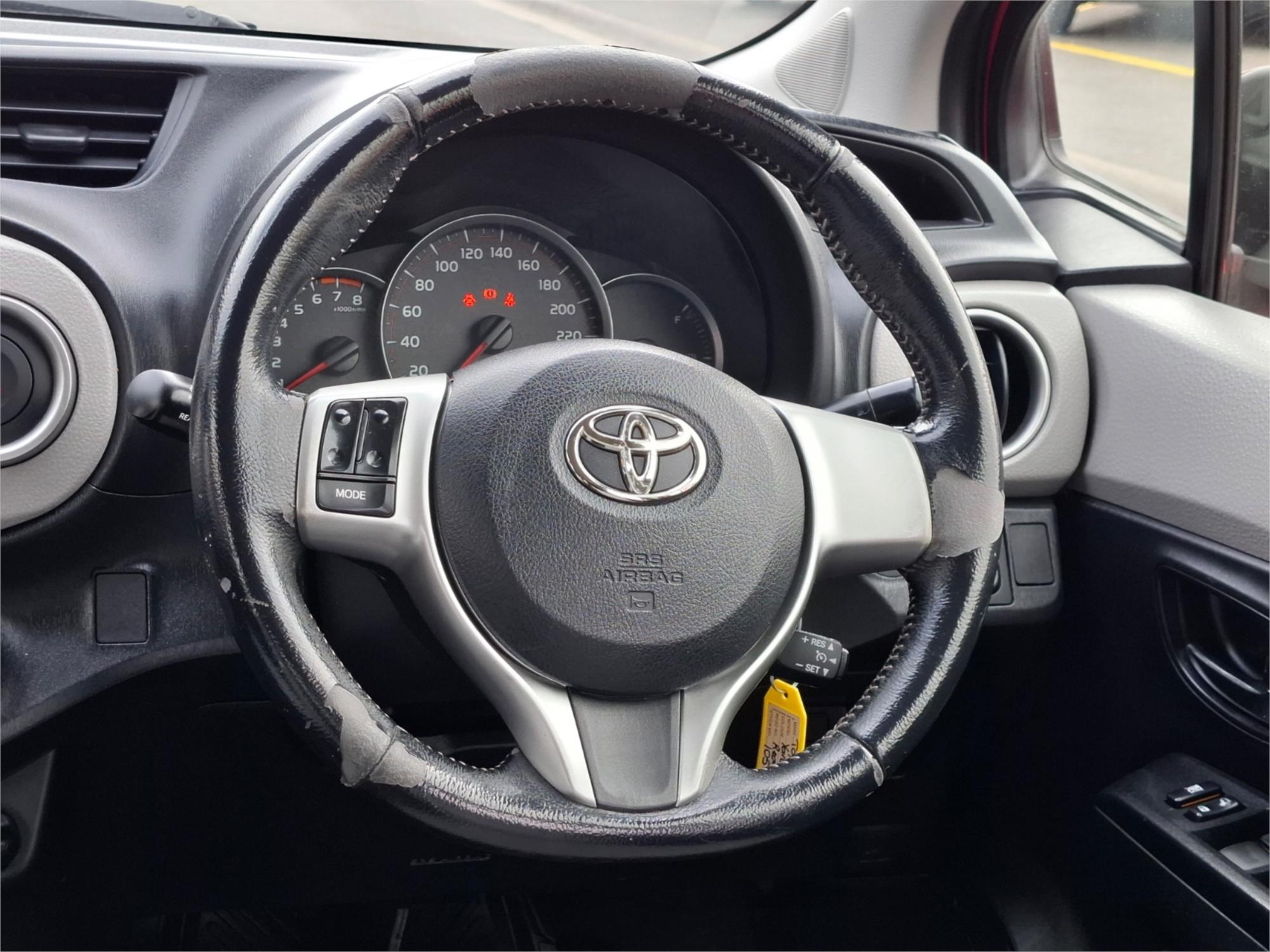 2012 TOYOTA YARIS NCP131R YRS 4 SP AUTOMATIC 3D HATCHBACK