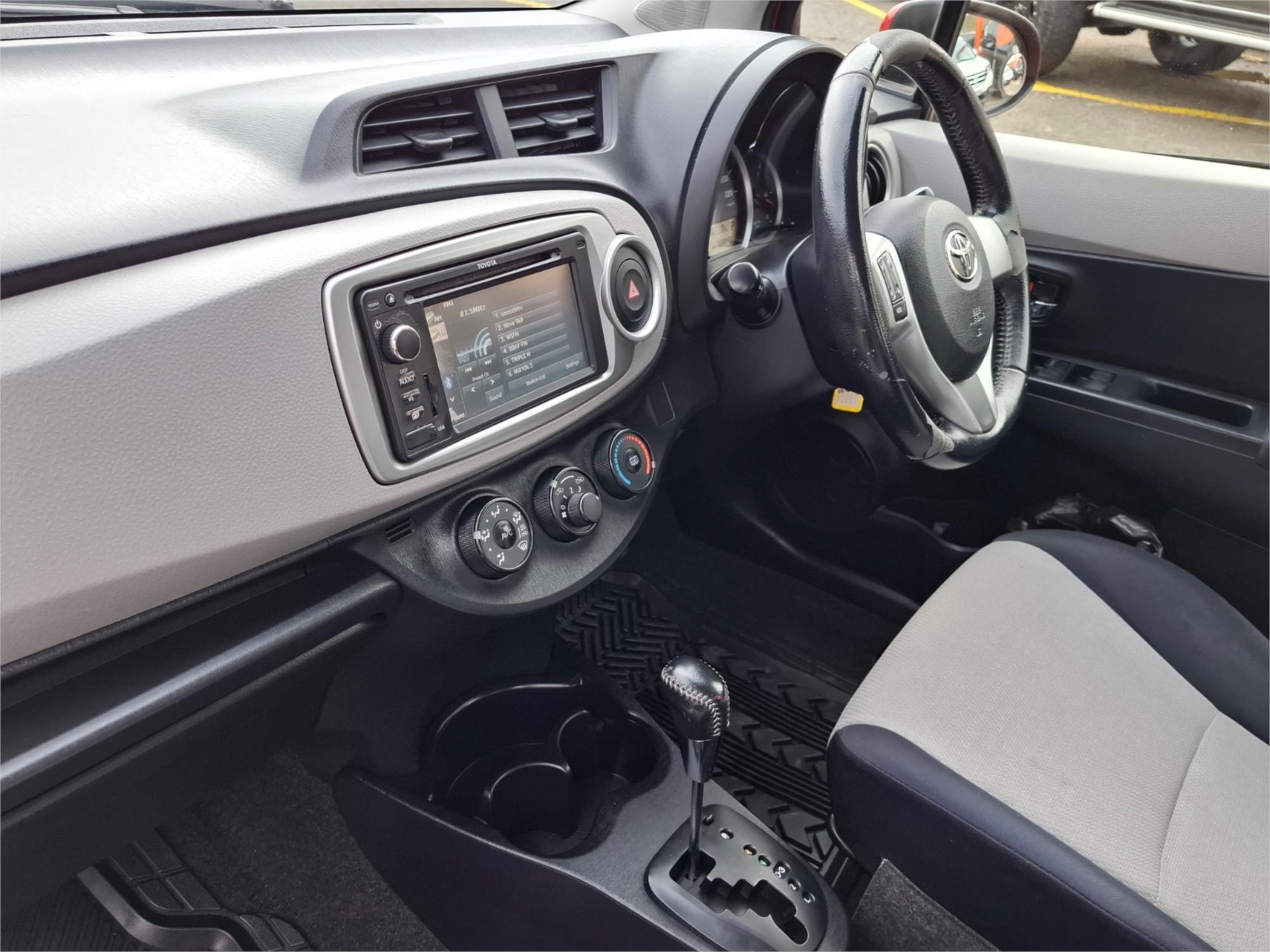 2012 TOYOTA YARIS NCP131R YRS 4 SP AUTOMATIC 3D HATCHBACK